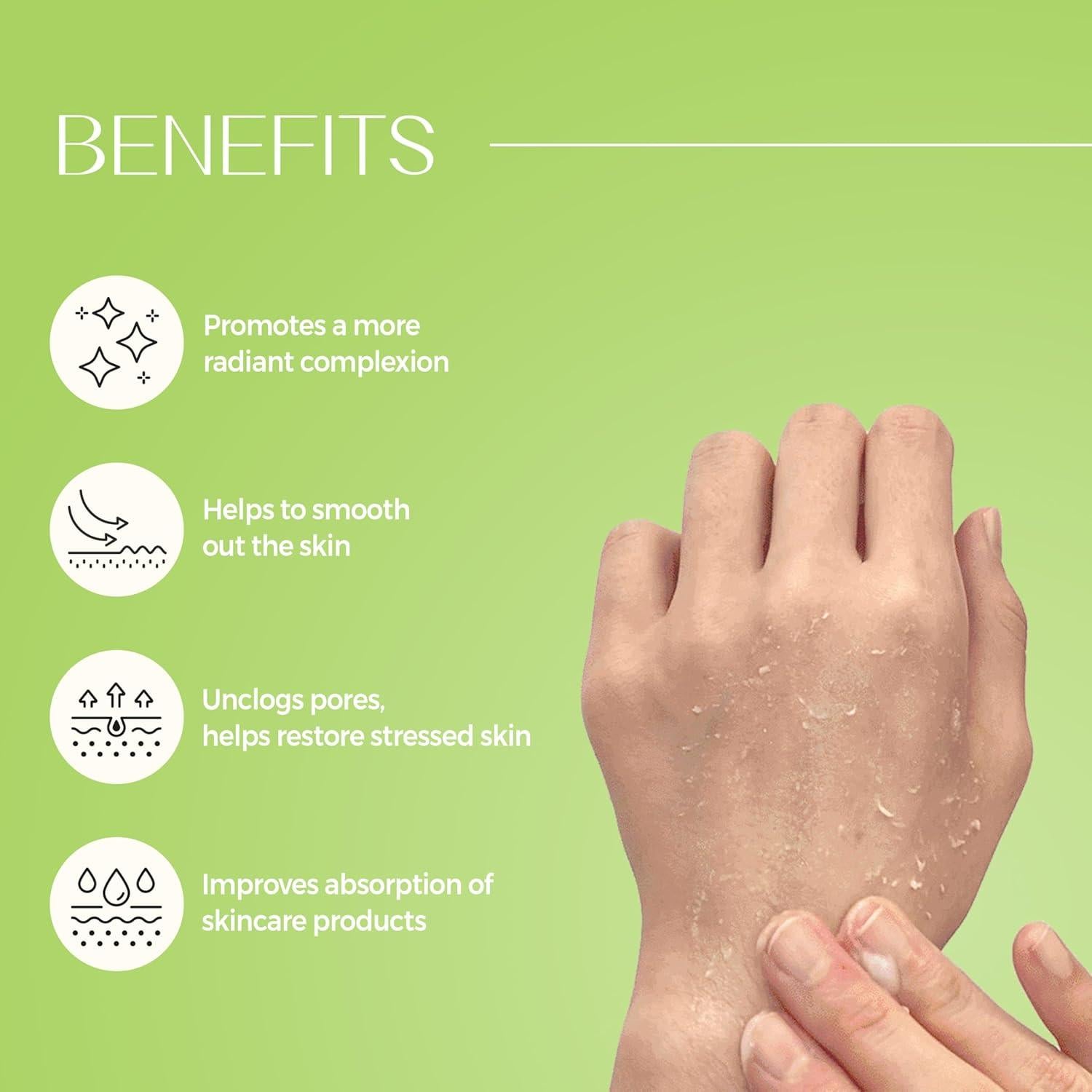 Klavuu Gel Exfoliante Suave 80ml - Peeling Facial Hidratante