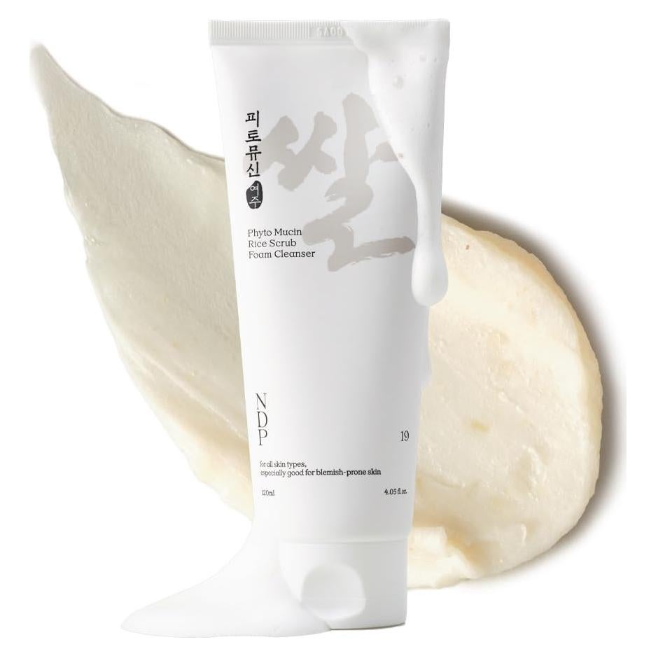 NDP Rice Mochi Espuma Limpiadora Exfoliante 120 ml