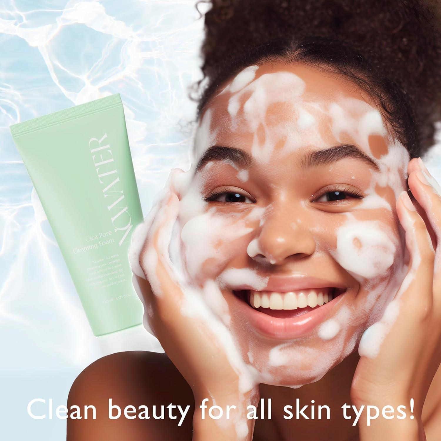 Espuma Limpiadora de Poros NOWATER Cica 120 ml - Cuidado Facial