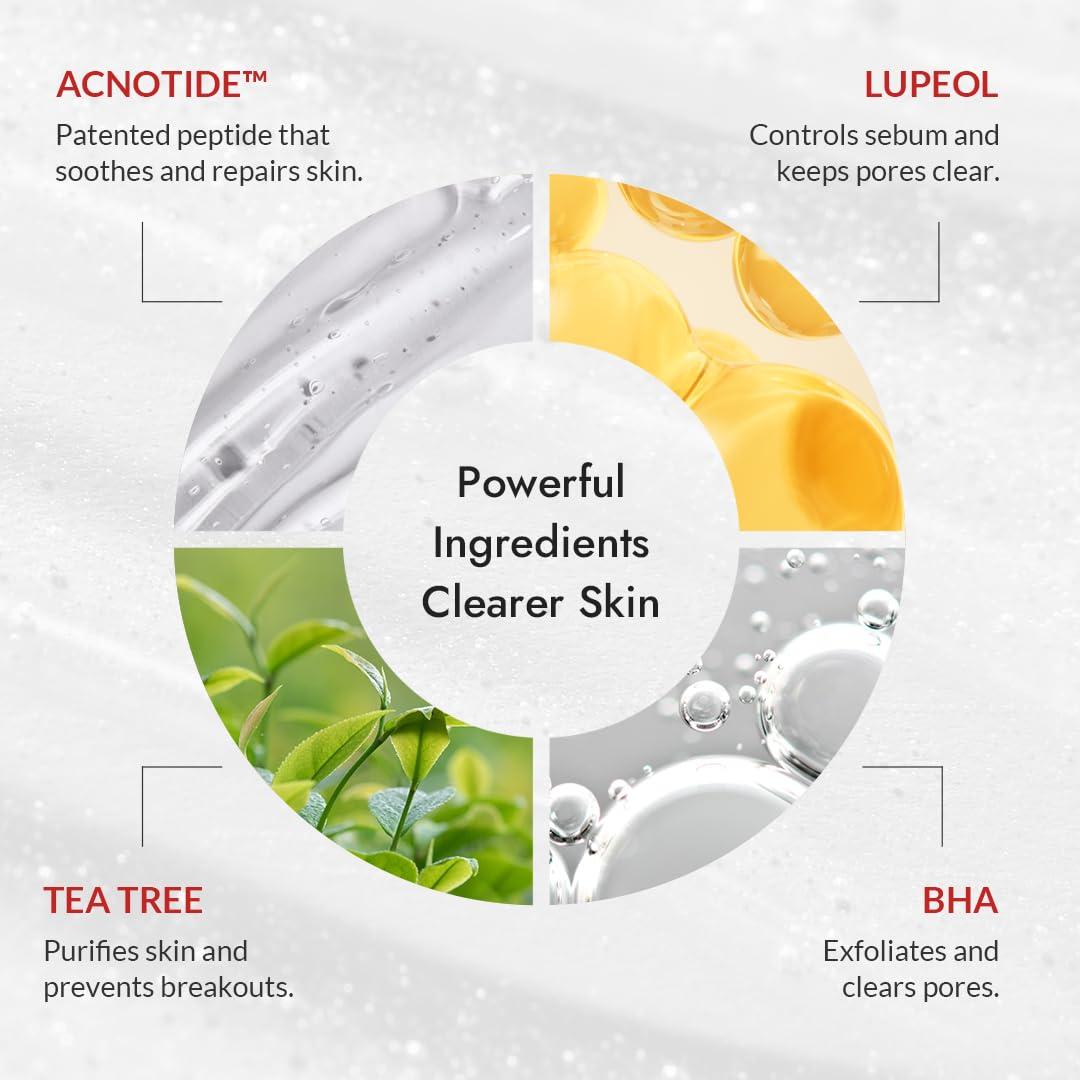 MIZON Limpiador Bajo pH 100ml para Piel con Acné y Sensible