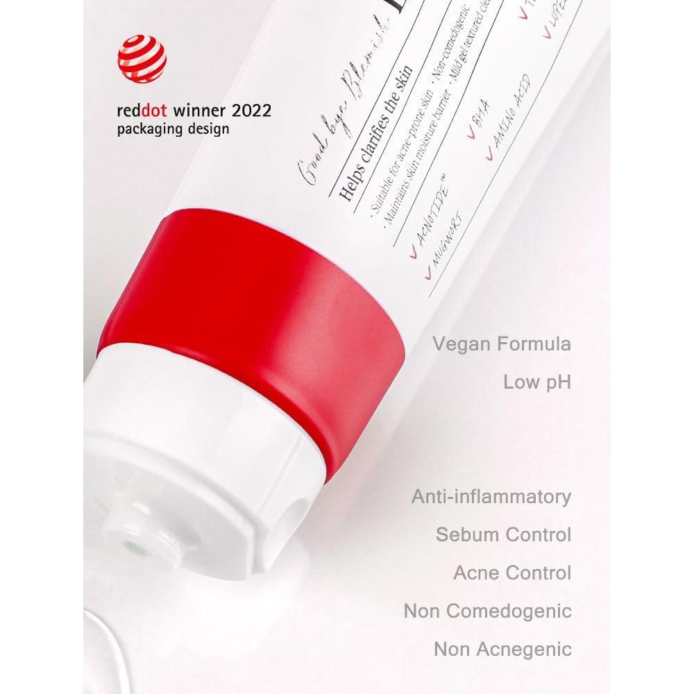 MIZON Limpiador Bajo pH 100ml para Piel con Acné y Sensible