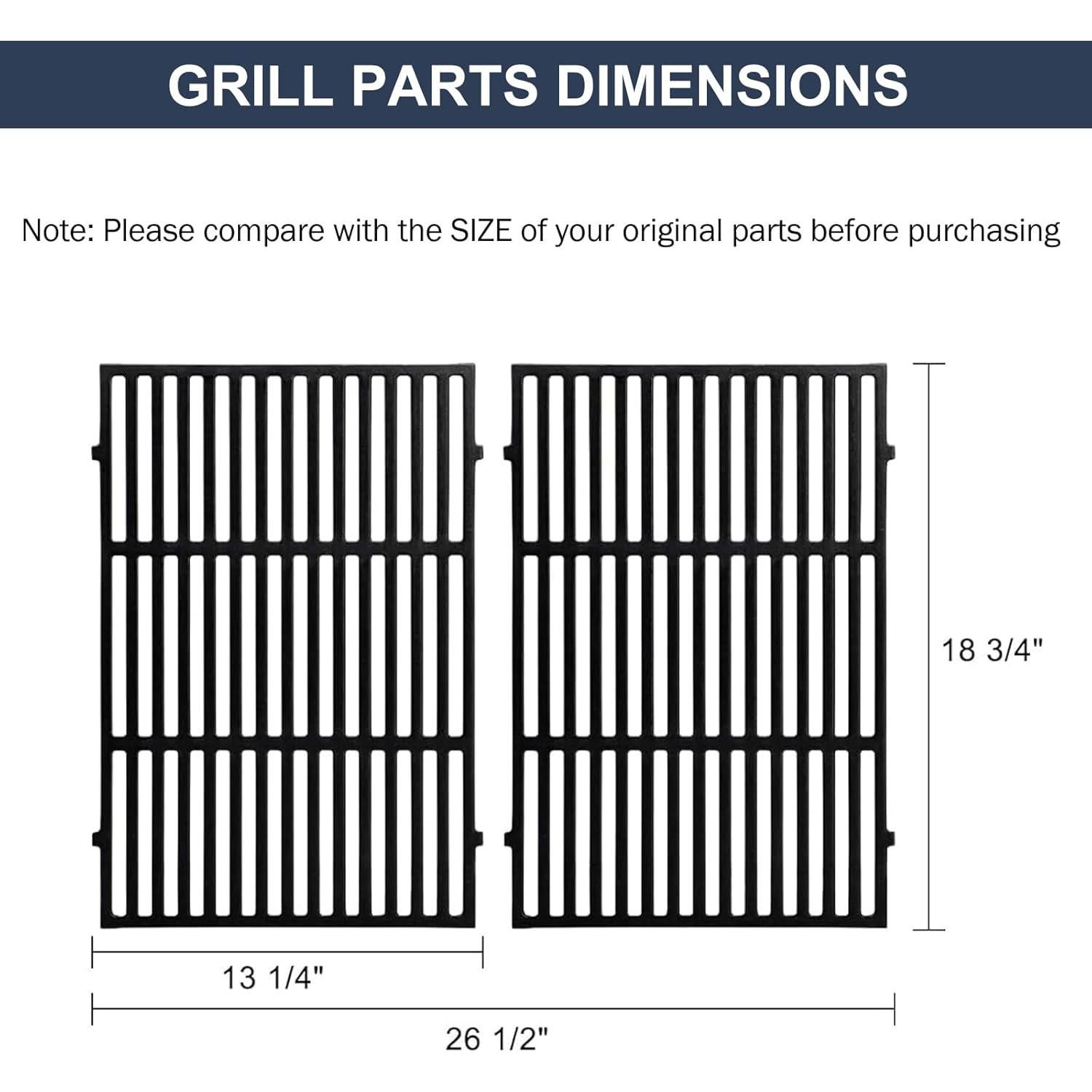 Kit de Piezas de Repuesto Criditpid para Parrilla Charbroil 4 Quemadores