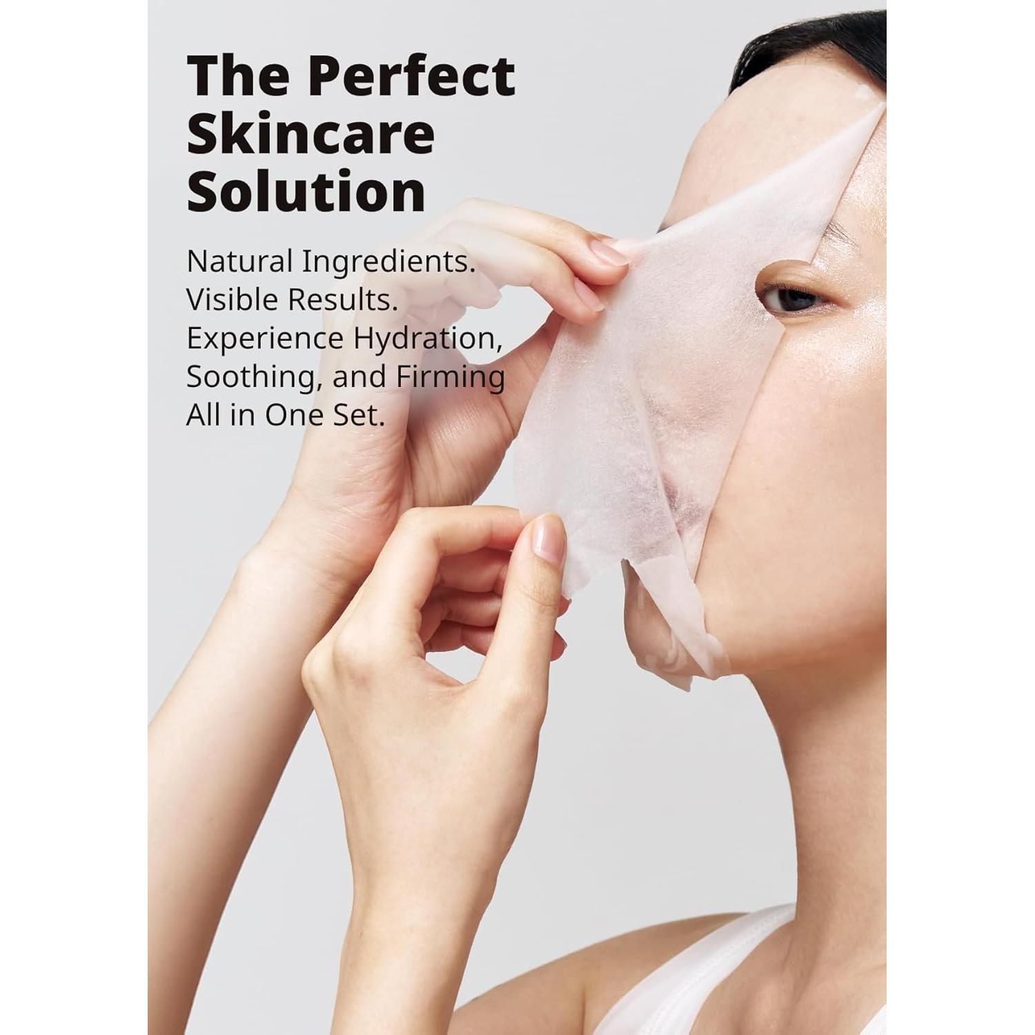 Conjunto de Mascarillas SNP - 12 Mascarillas Hidratantes Coreanas