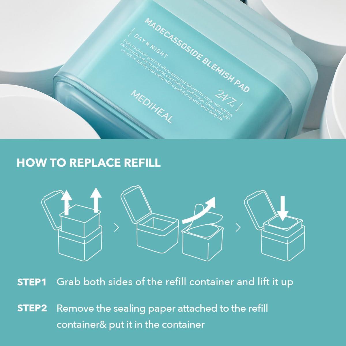 Almohadillas Reafirmantes Mediheal de Colágeno - 100 Unidades