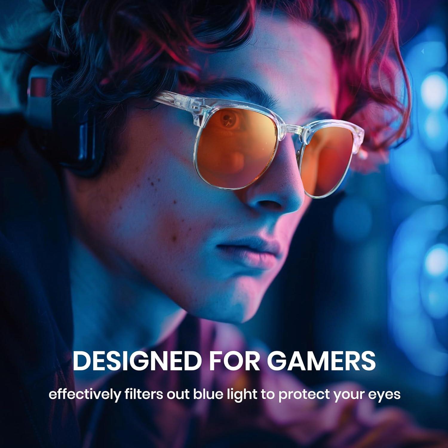 Gafas de Luz Azul Cyxus 2 Pack para Juego - Protección UV400