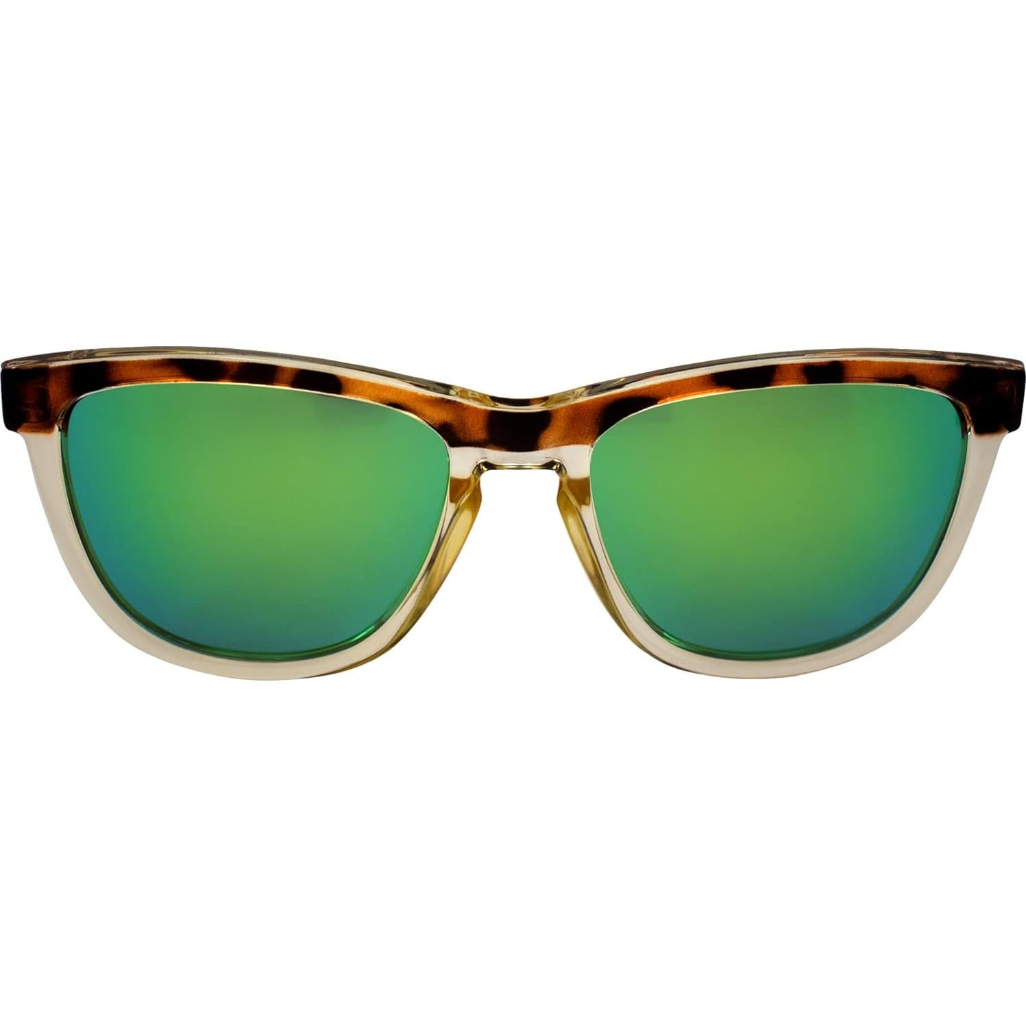 Gafas de sol deportivas Epoch Eyewear LXE polarizadas verde espejo