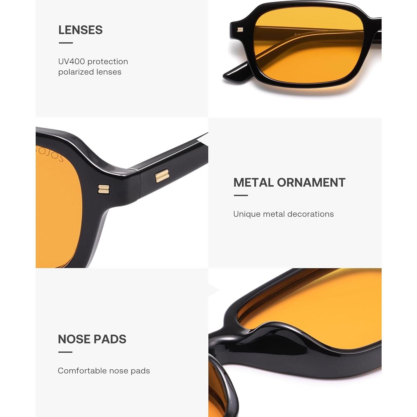 Gafas de sol polarizadas SOJOS SJ2610 UV400 unisex