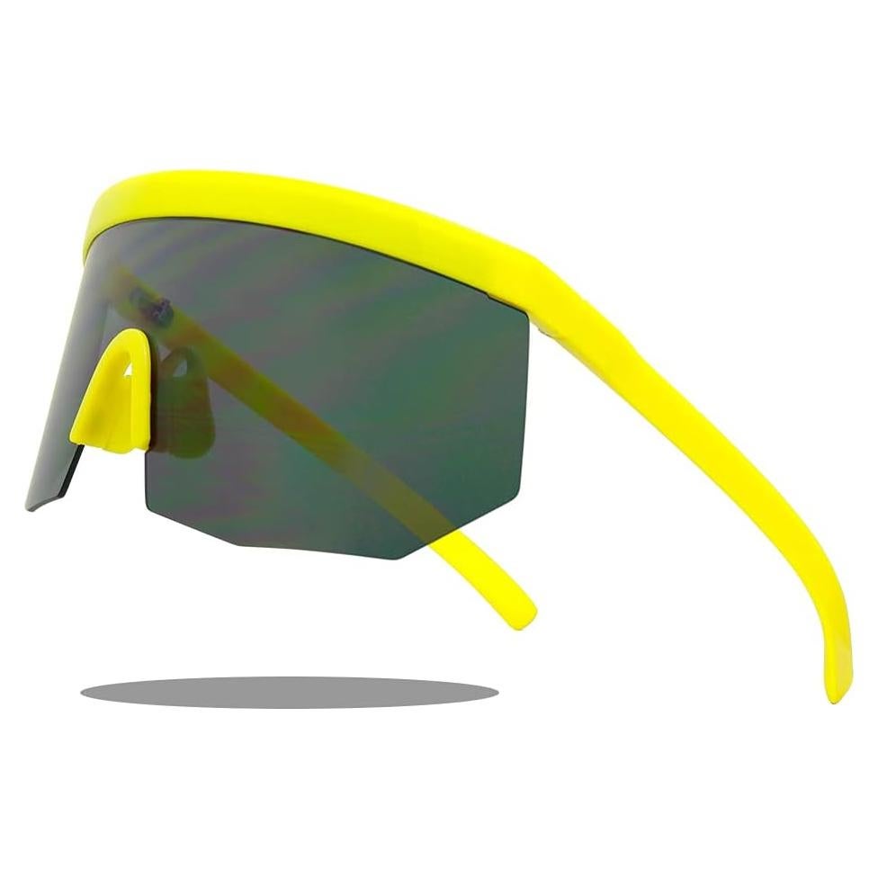 Gafas de sol espejadas Sam grandes UV400 unisex