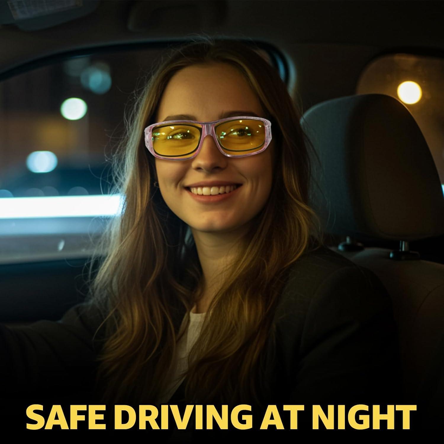 Gafas de Visión Nocturna Myiaur Polarizadas Amarillas UV