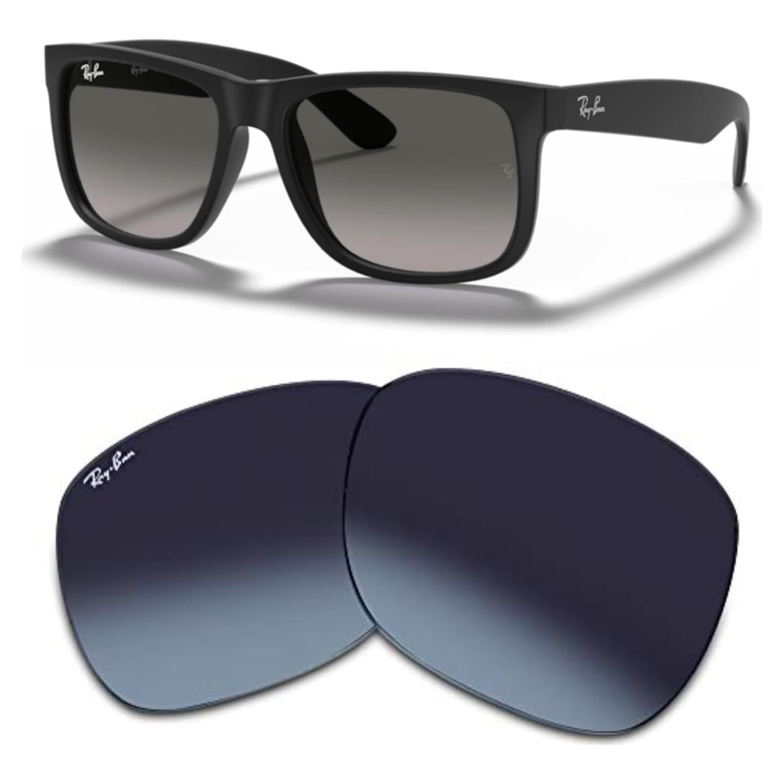 Lentes de Reemplazo Ray-Ban RB4165 JUSTIN 51mm + Kit Accesorios