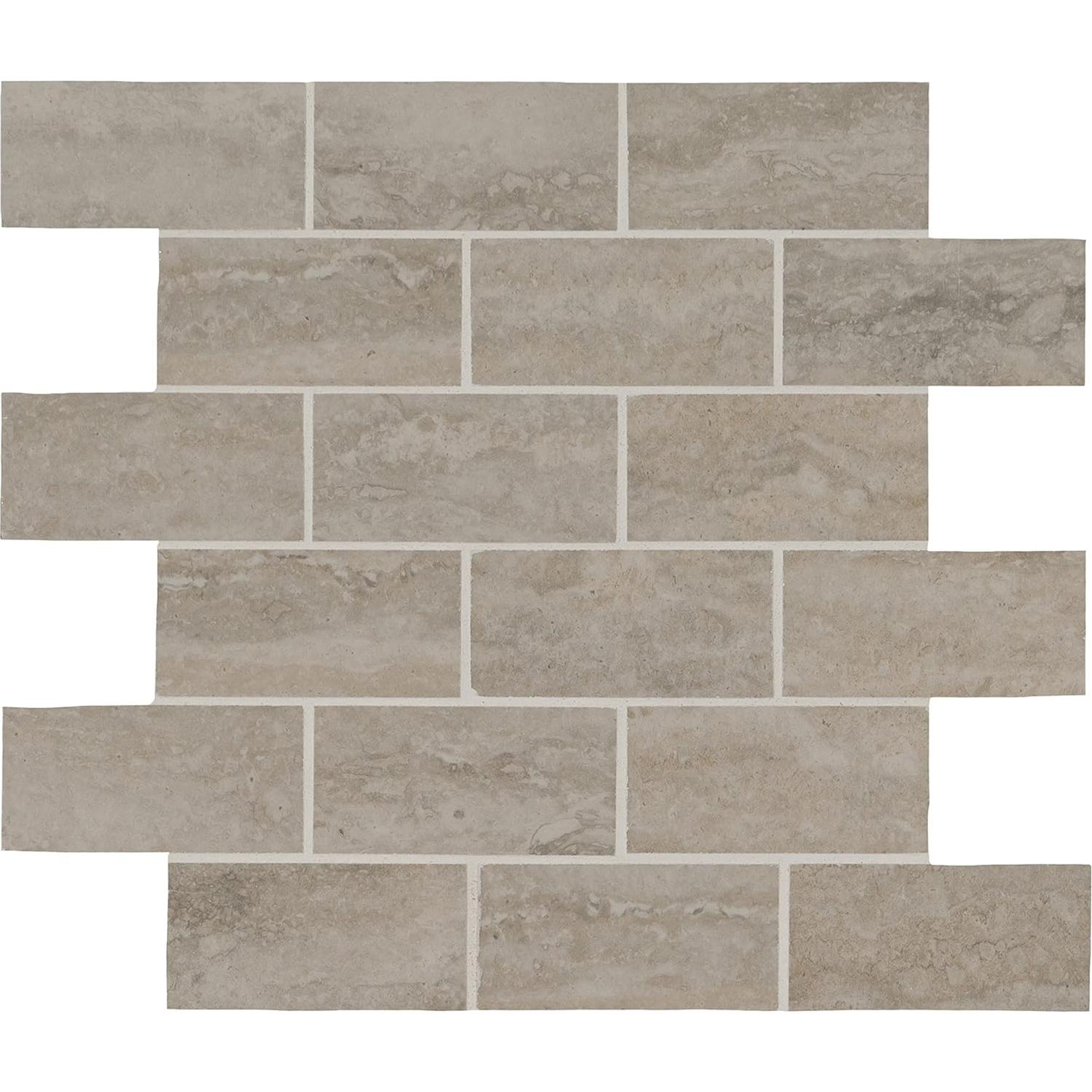 Azulejo de Porcelana Pulido MSI Veneto 10.16 cm Blanco