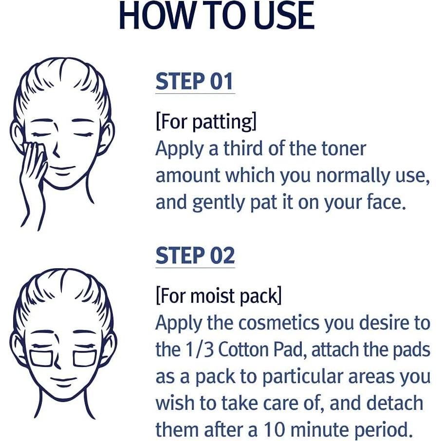 Discos de Algodón Pyunkang YUL PKY 1/3 - 160 Unidades