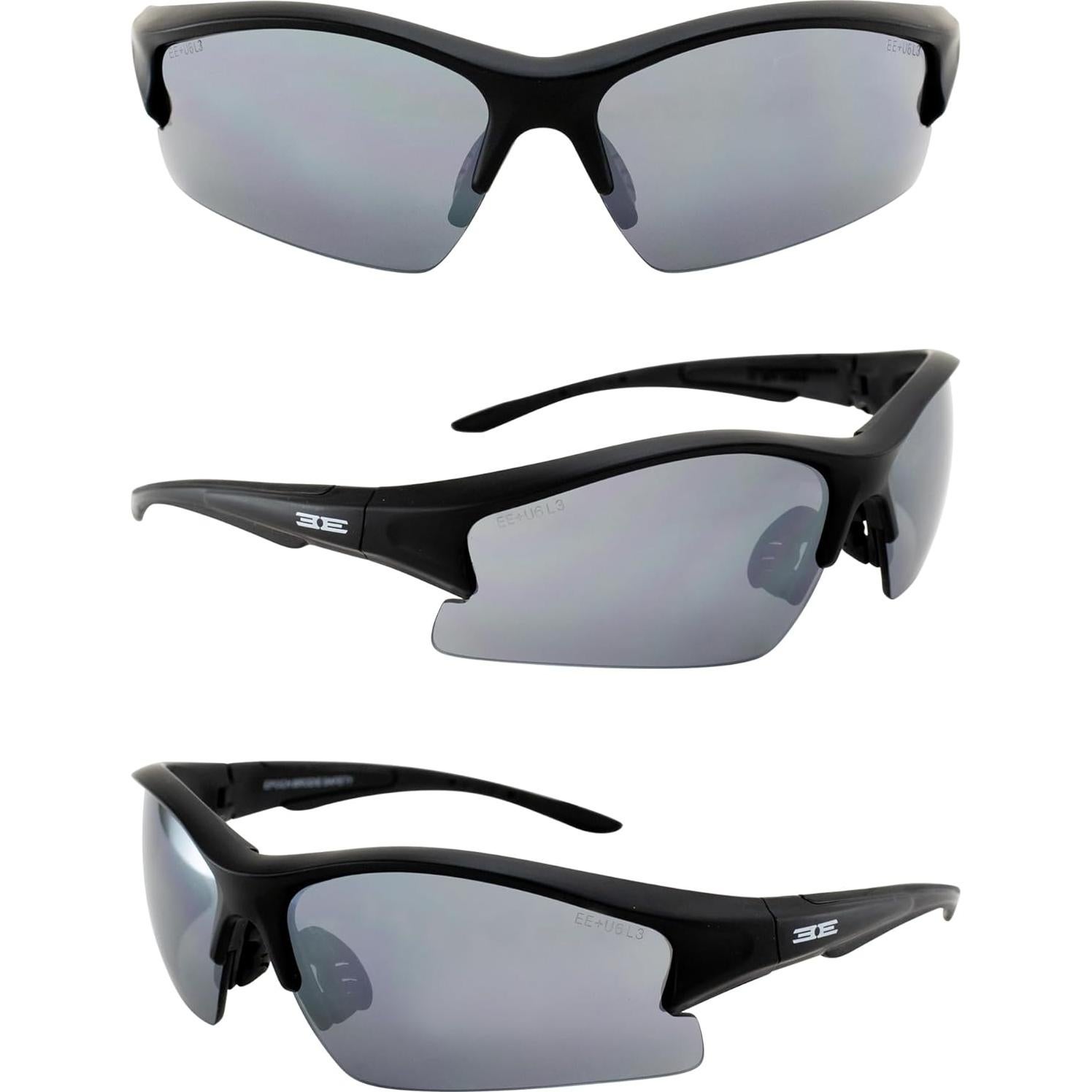 Gafas de sol deportivas EPOCH 1 para motocicleta con lente ahumada