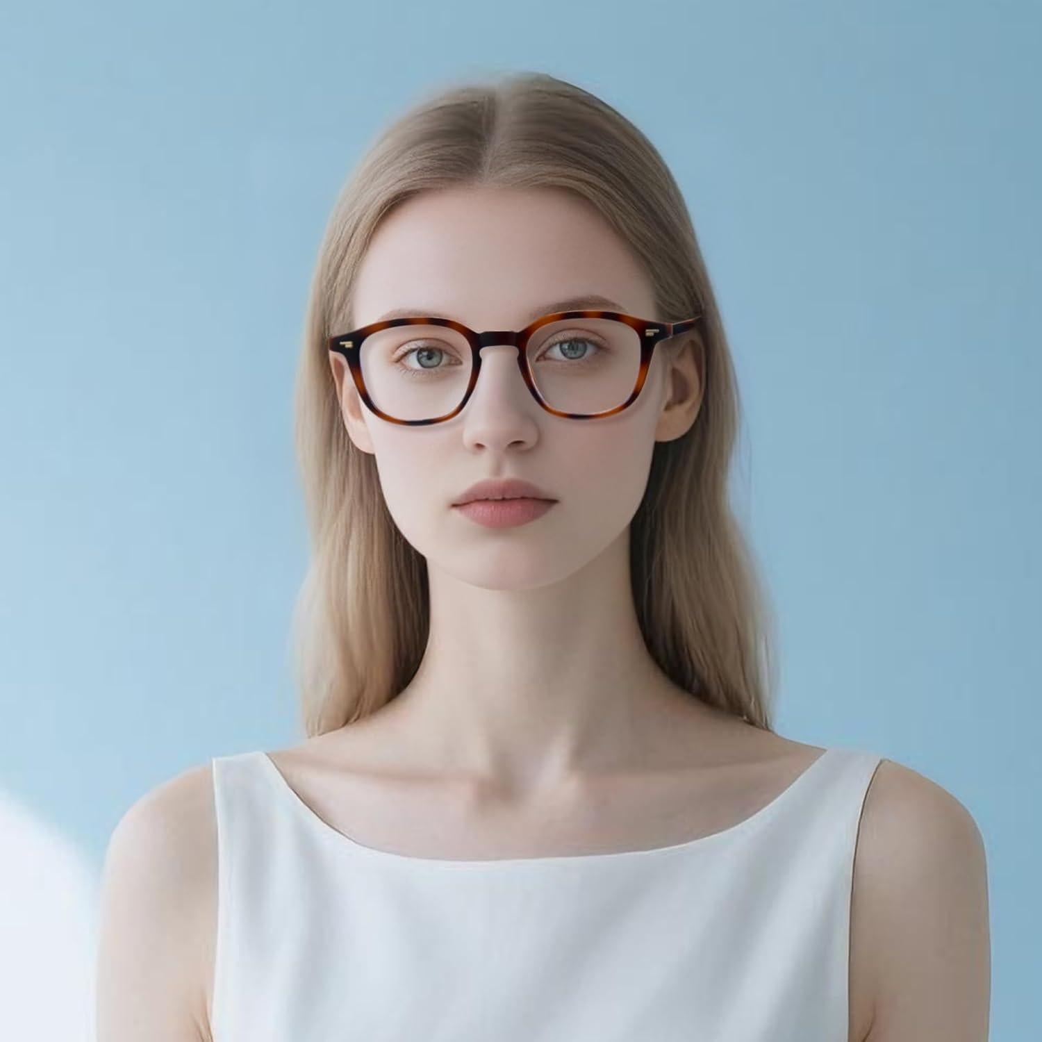 Gafas de Luz Azul Cyxus TR90 Turquesa 8275 Anti Fatiga Ocular