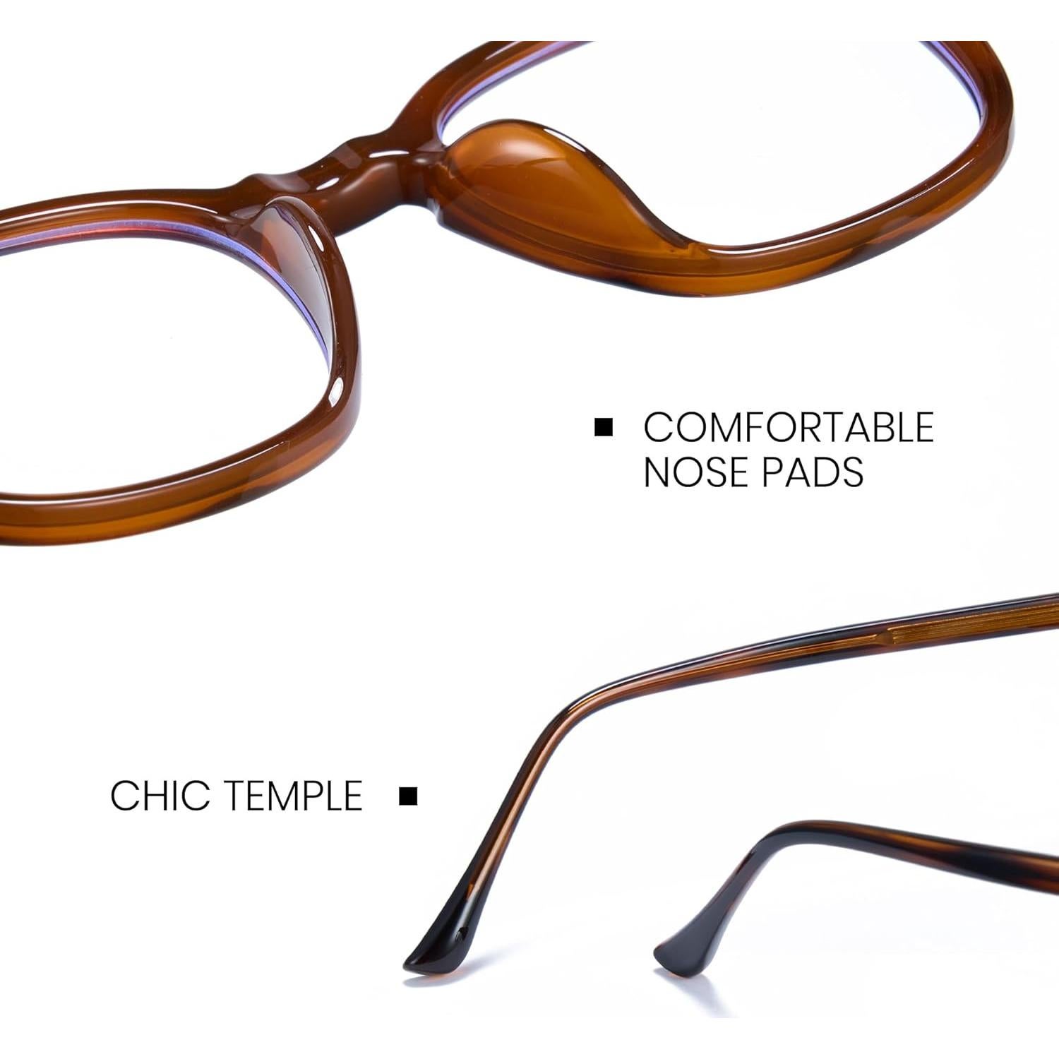 Gafas de Luz Azul Cyxus TR90 Turquesa 8275 Anti Fatiga Ocular