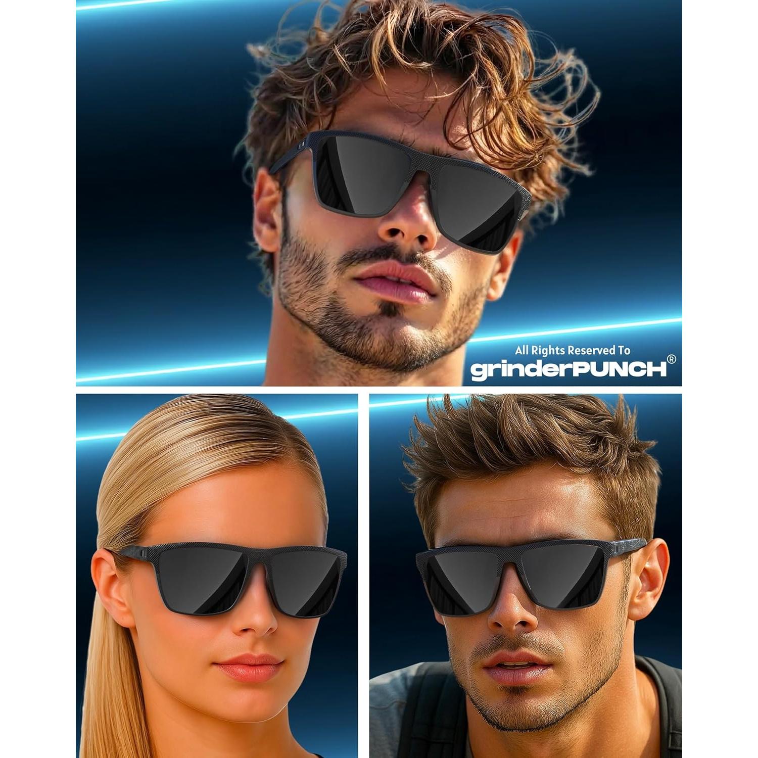 Gafas de Sol Polarizadas grinderPUNCH para Hombres UV400