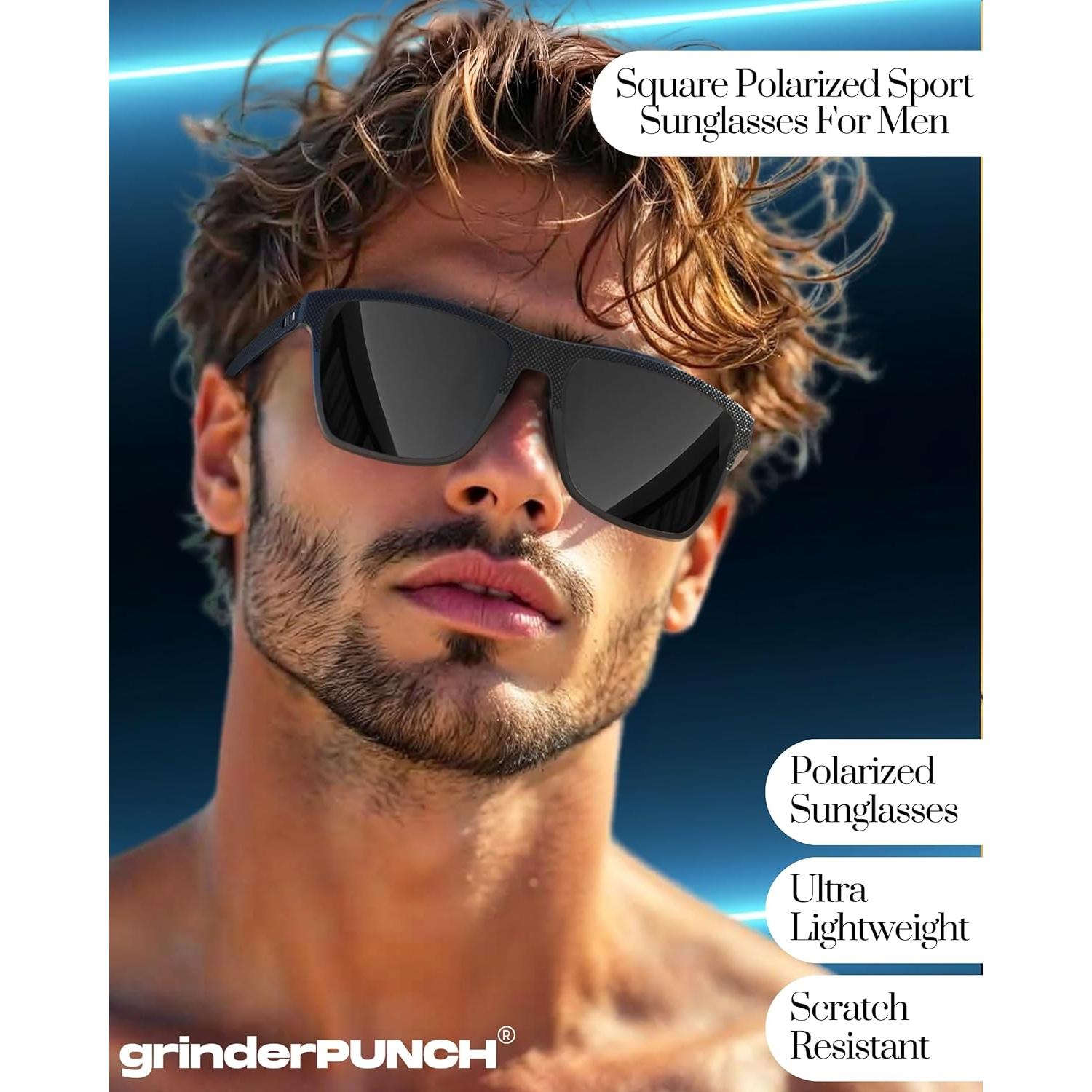 Gafas de Sol Polarizadas grinderPUNCH para Hombres UV400
