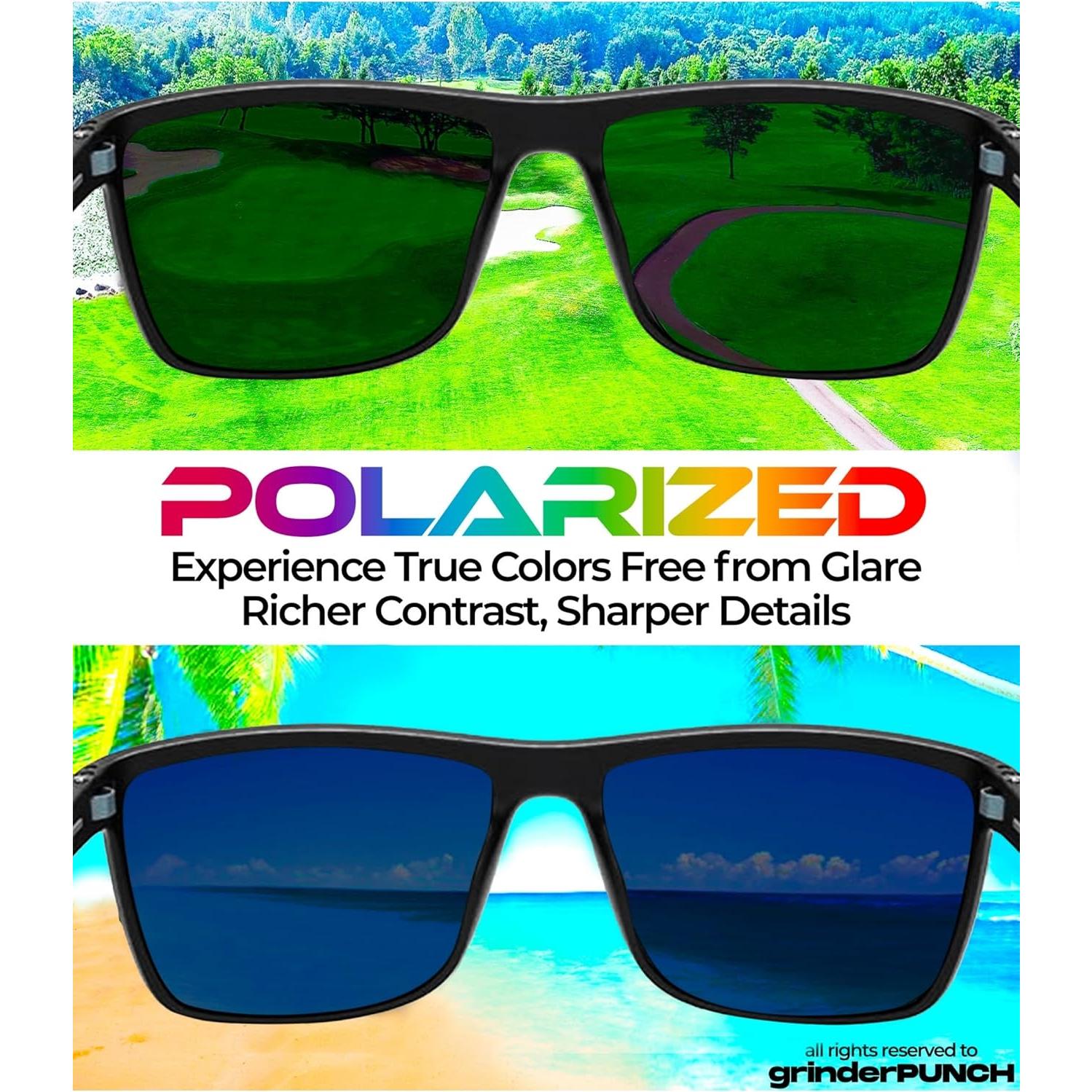 Gafas de Sol Polarizadas grinderPUNCH para Hombres UV400