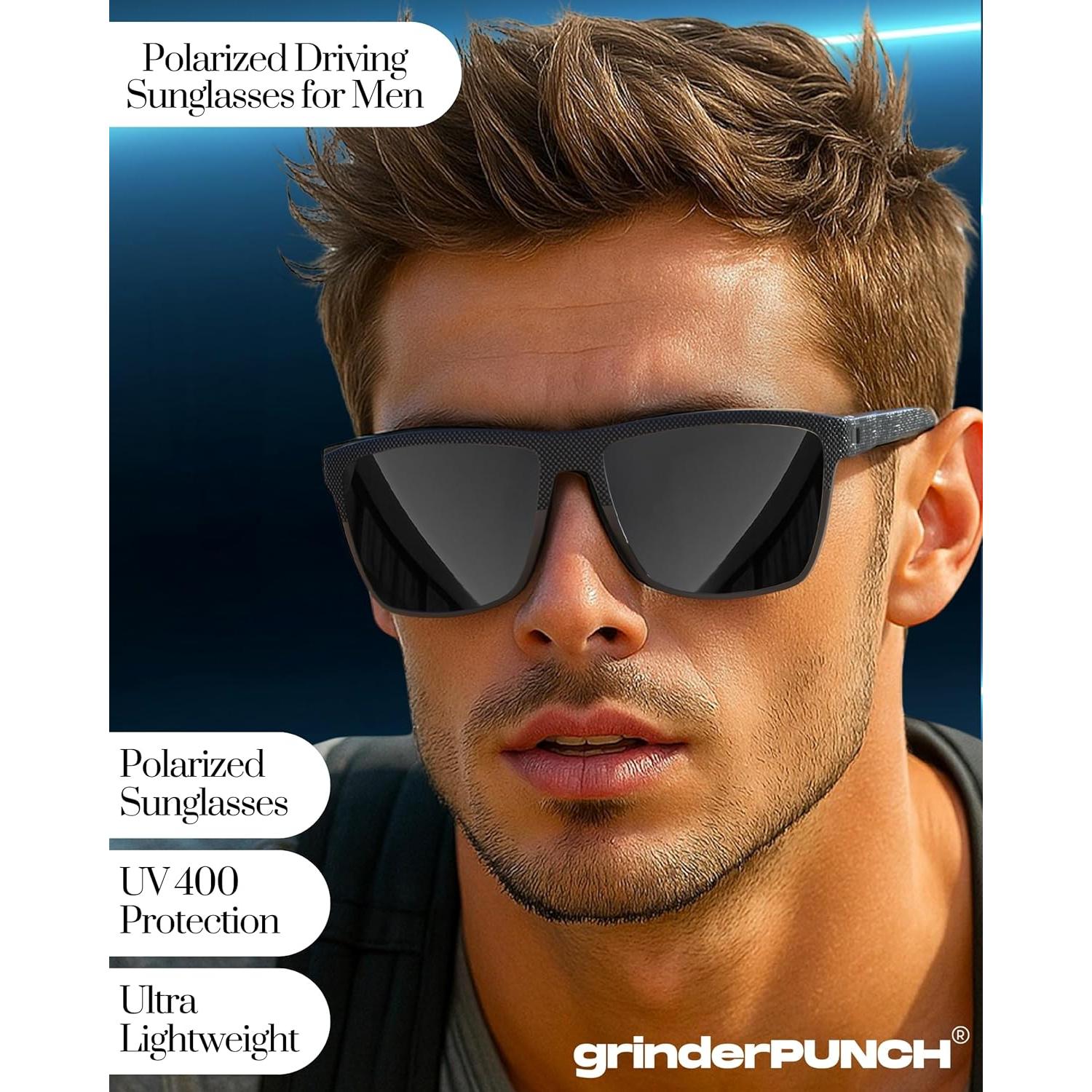 Gafas de Sol Polarizadas grinderPUNCH para Hombres UV400