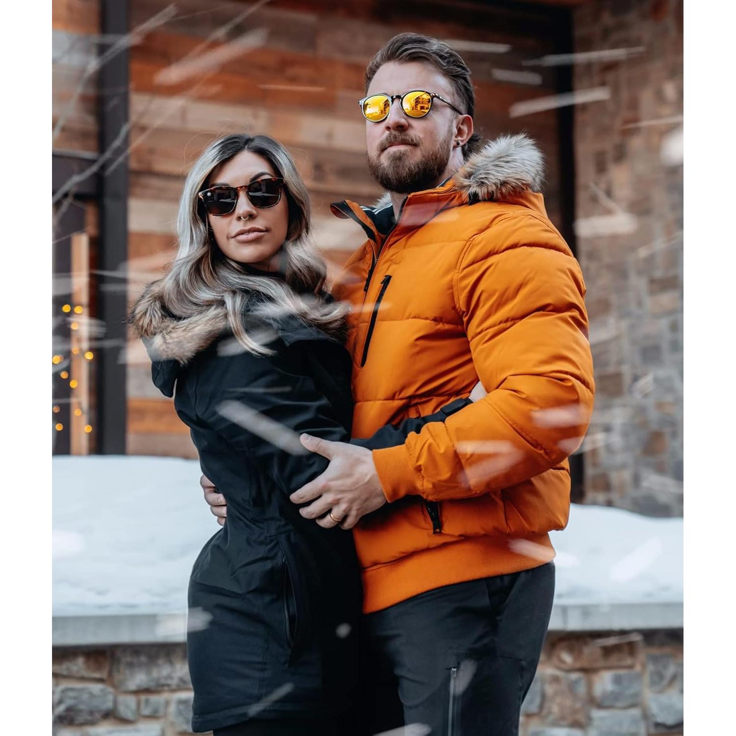 Gafas de sol polarizadas EYLRIM EYL5015 unisex marco circular