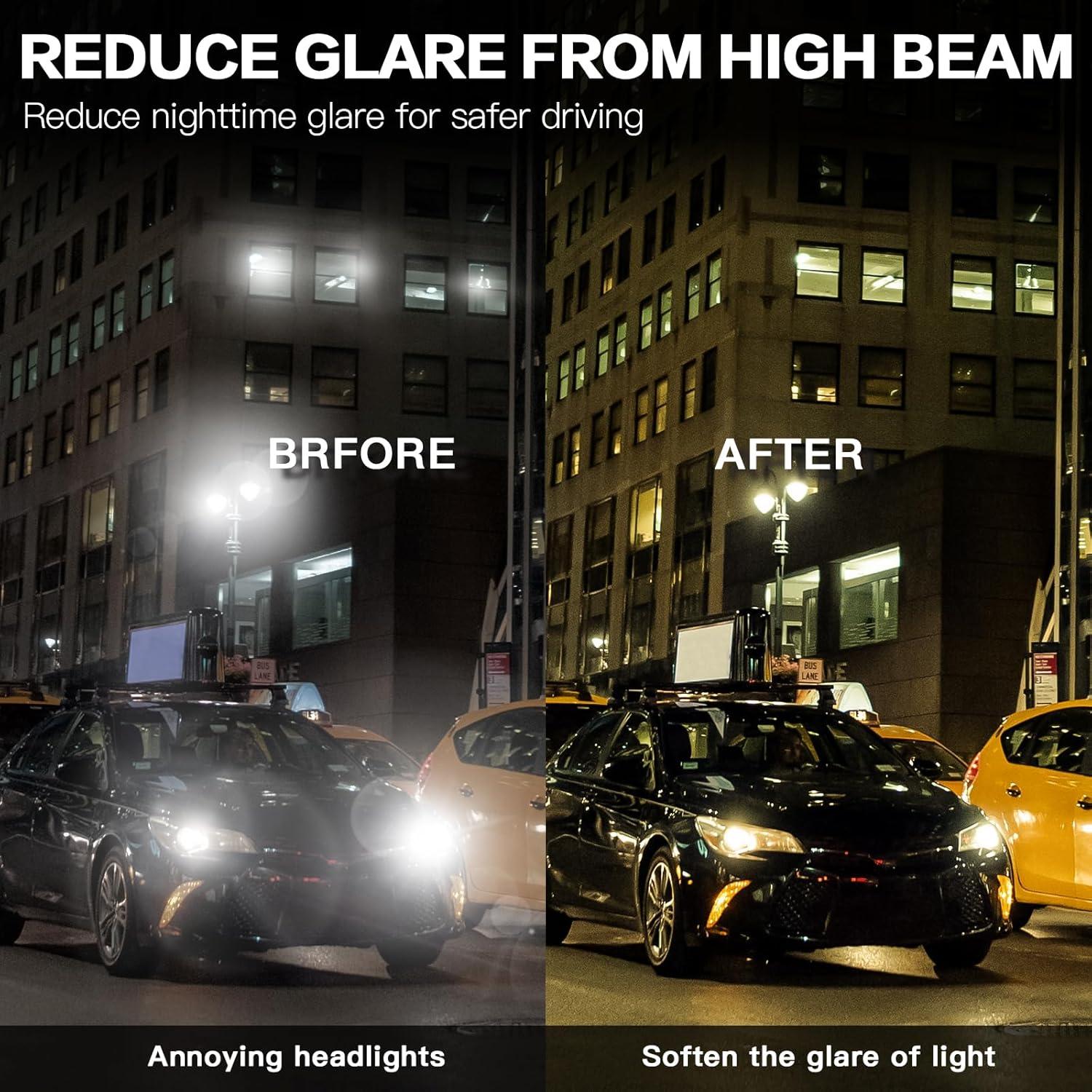 Gafas de Conducir de Noche SIPHEW para Mujeres Amarillas Polarizadas