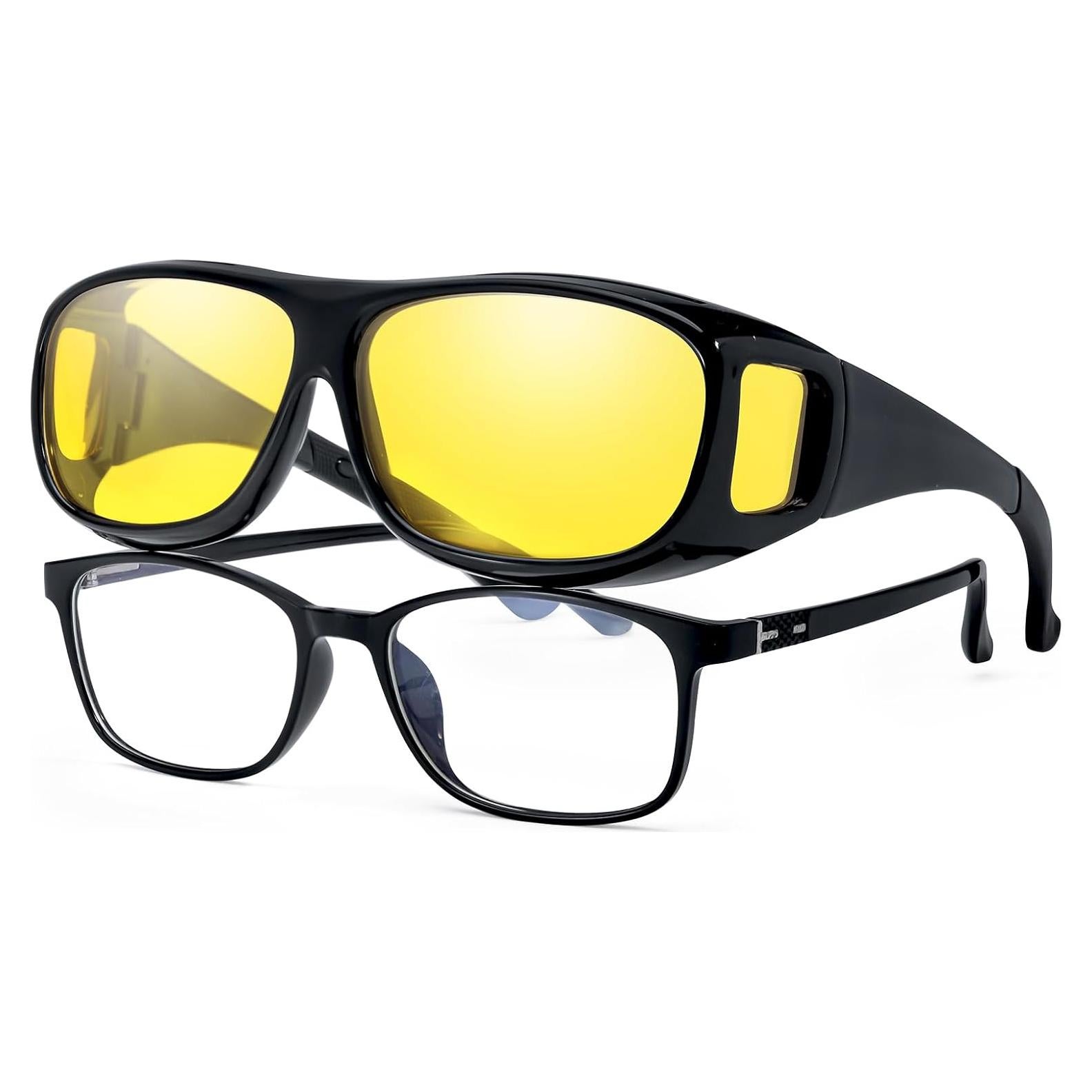 Gafas de Visión Nocturna VIEWBETTER Fit Over Lente Amarillo