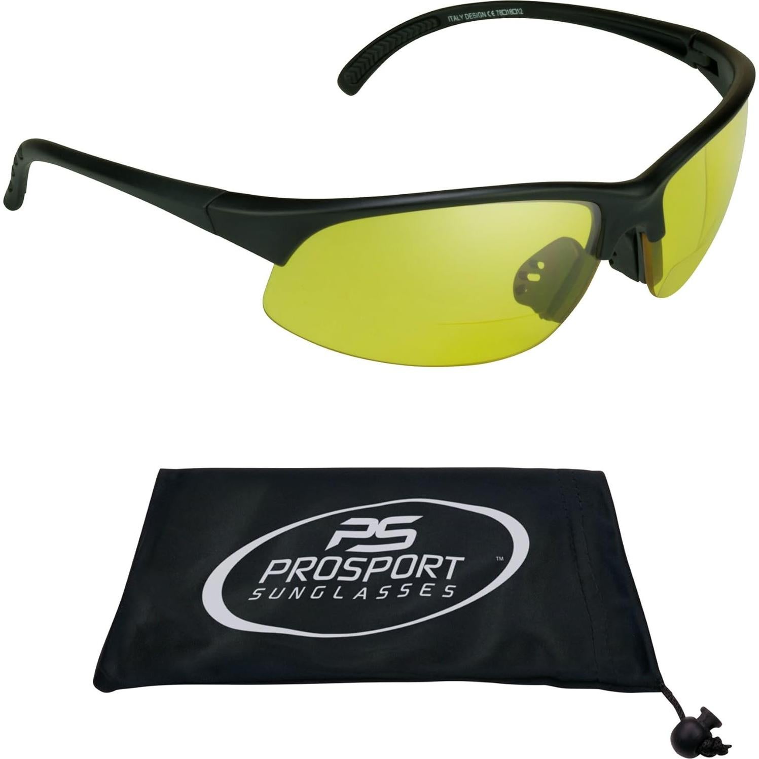 Gafas de Sol Bifocales proSPORT HD Amarillo +1.50 a +2.50