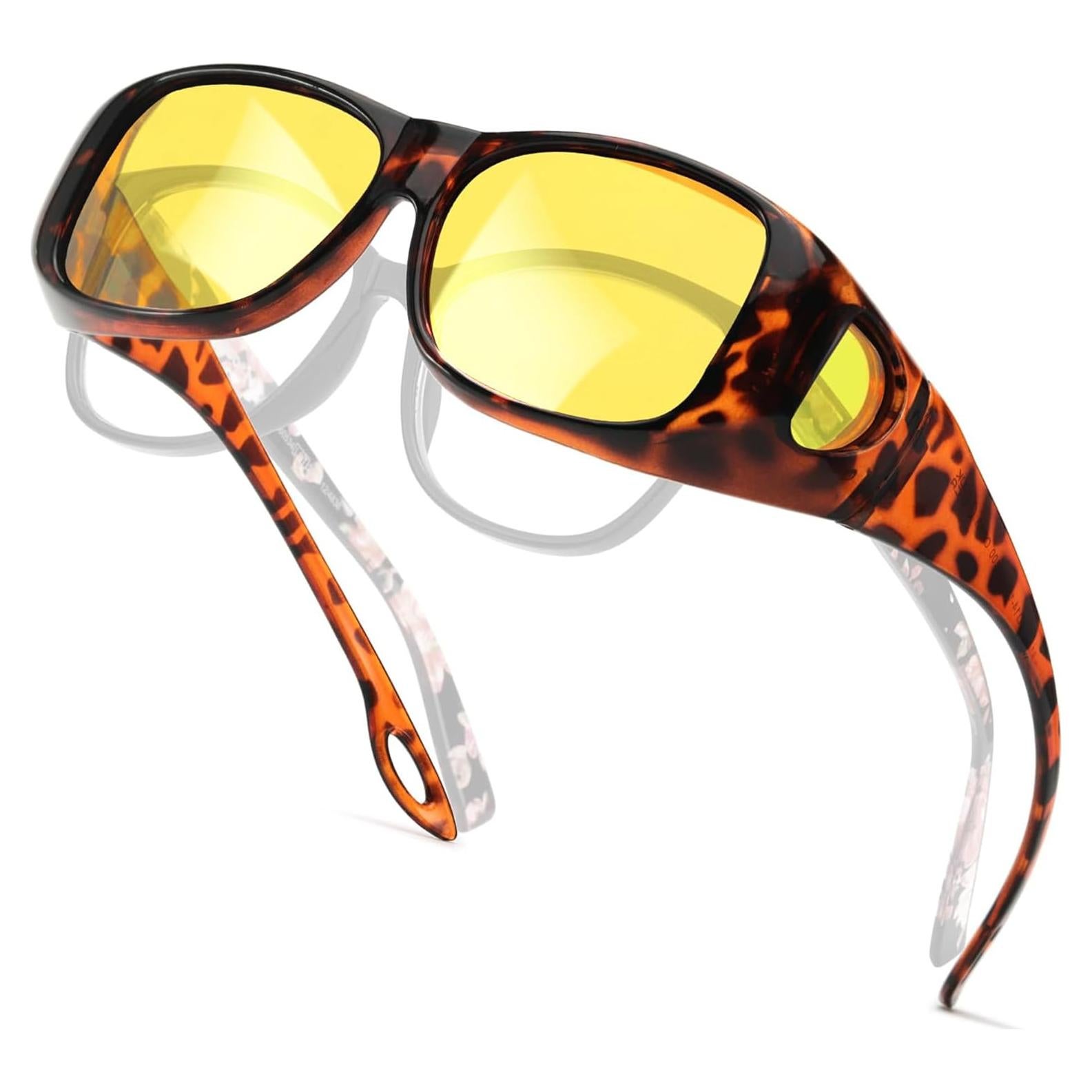 Gafas de Conducción Nocturna SIPHEW Polarizadas Amarillas