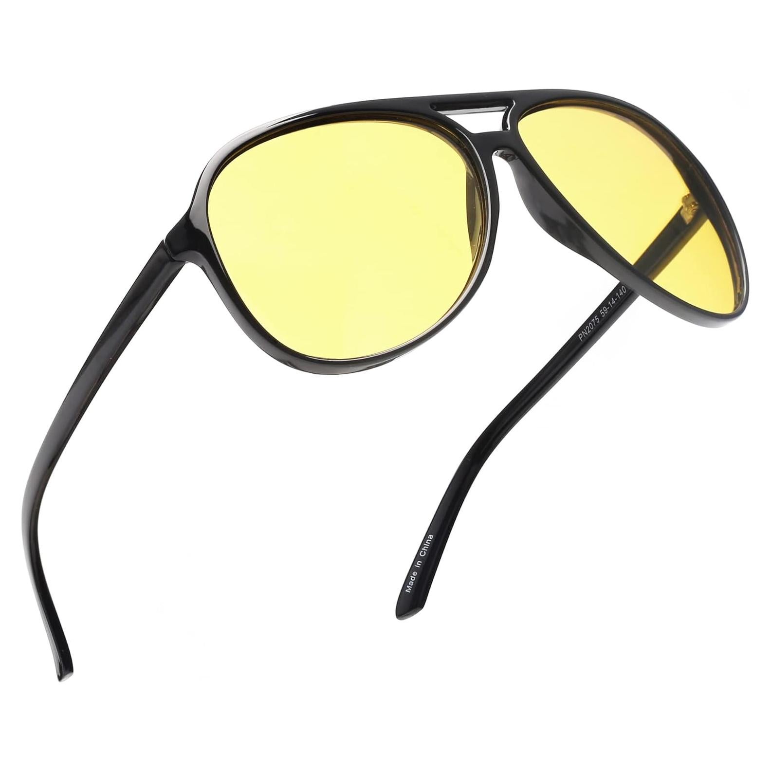 Gafas de Sol Piloto JIM HALO Polarizadas UV400 para Conducción Nocturna