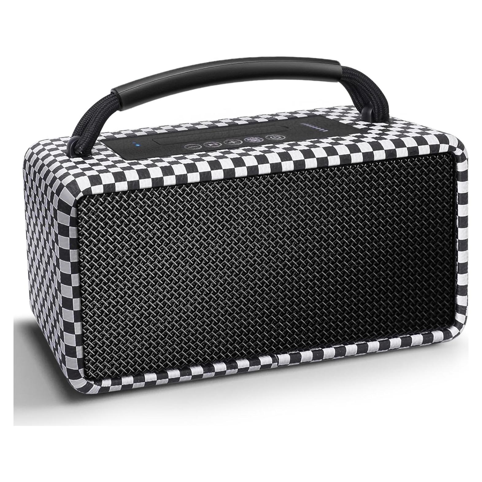 Altavoz Bluetooth DINDIN 80W Portátil Madera 20H Batería