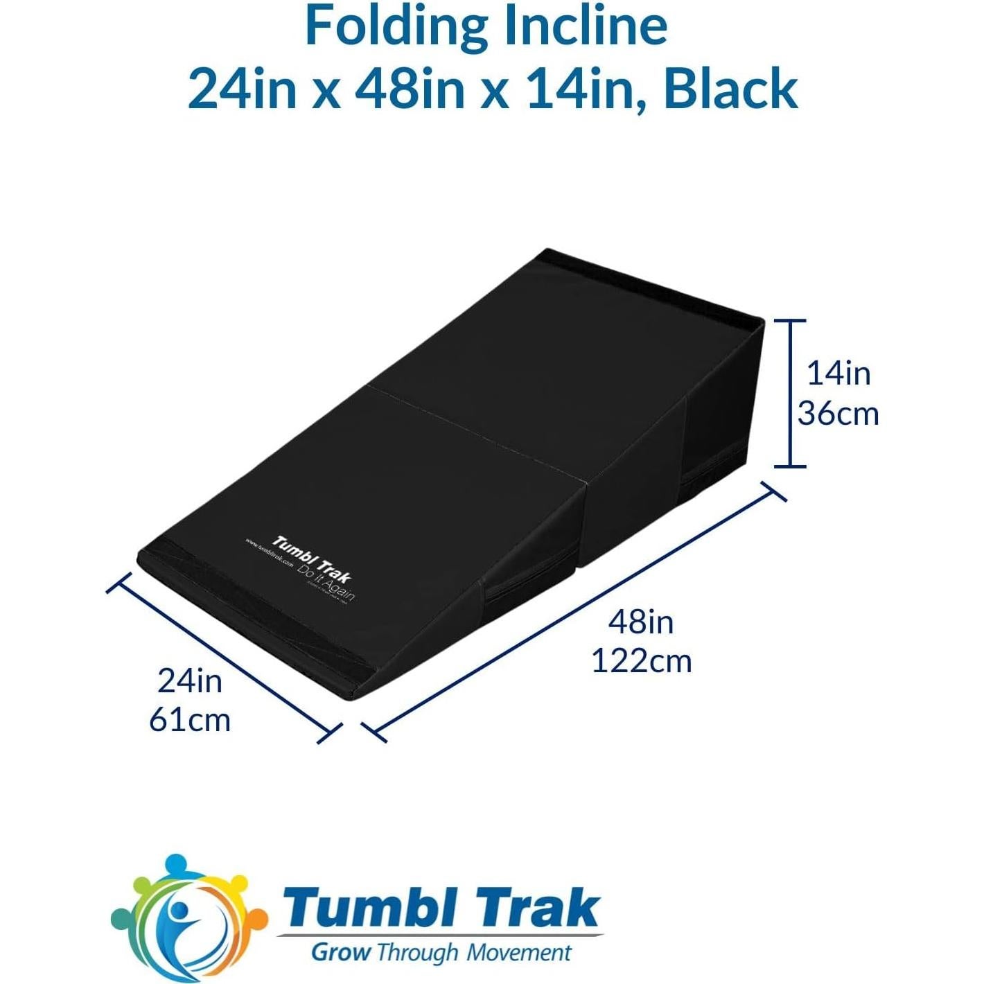 Inclinación Plegable Tumbl Trak 61x122 cm para Terapia Pediátrica