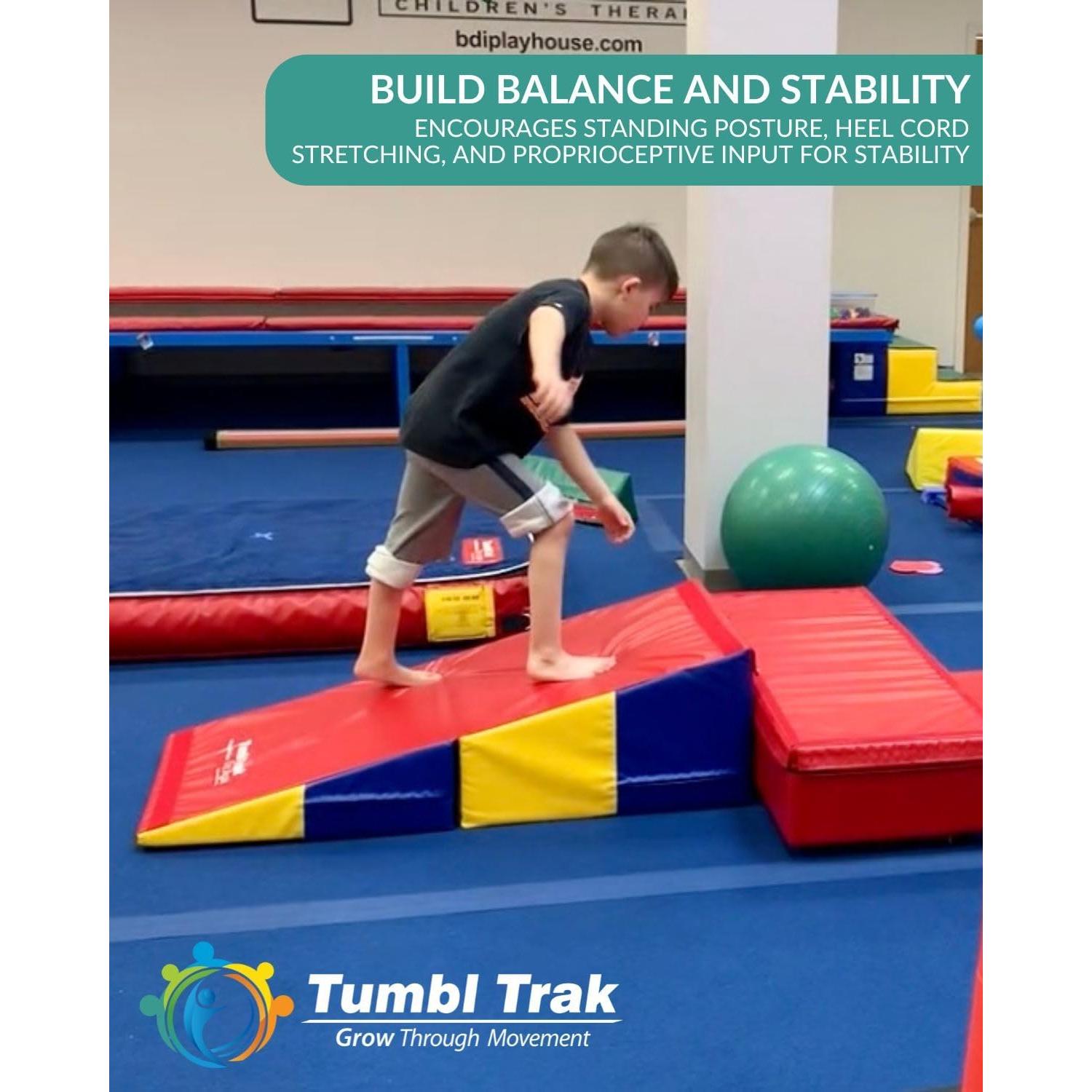 Inclinación Plegable Tumbl Trak 61x122 cm para Terapia Pediátrica