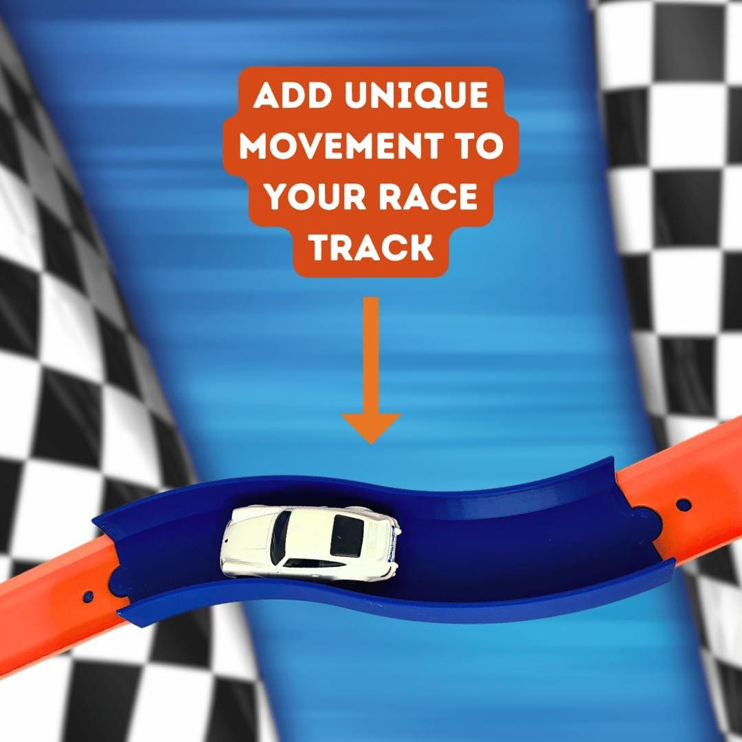 Curva S Mod Chatelet para Pistas Hot Wheels - 1 Pack