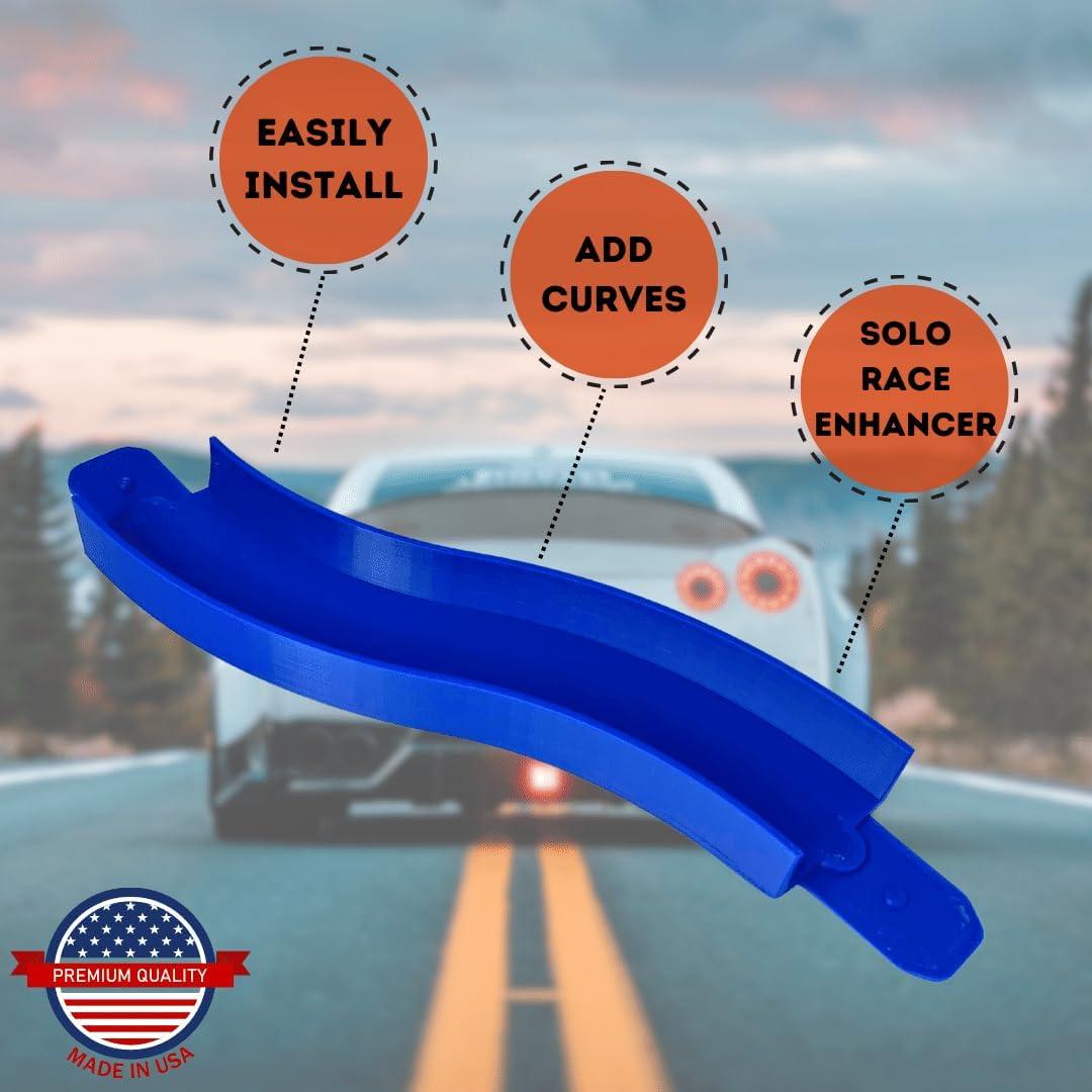 Curva S Mod Chatelet para Pistas Hot Wheels - 1 Pack