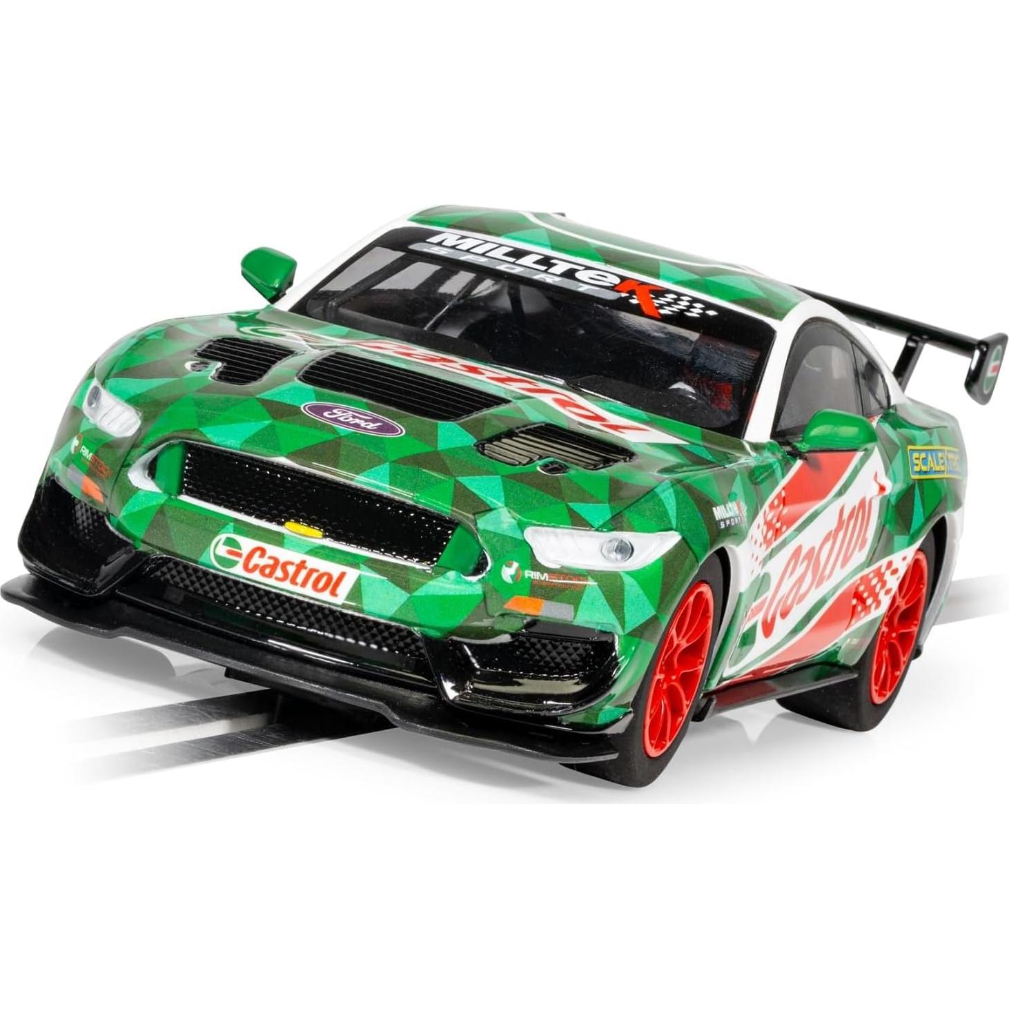 Scalextric Ford Mustang GT4 Castrol Drift 1:32 - C4327