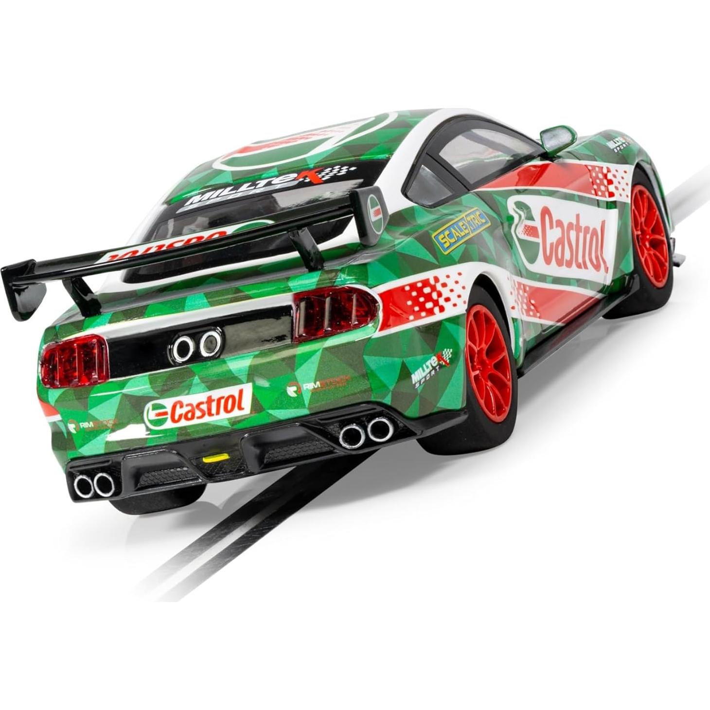 Scalextric Ford Mustang GT4 Castrol Drift 1:32 - C4327