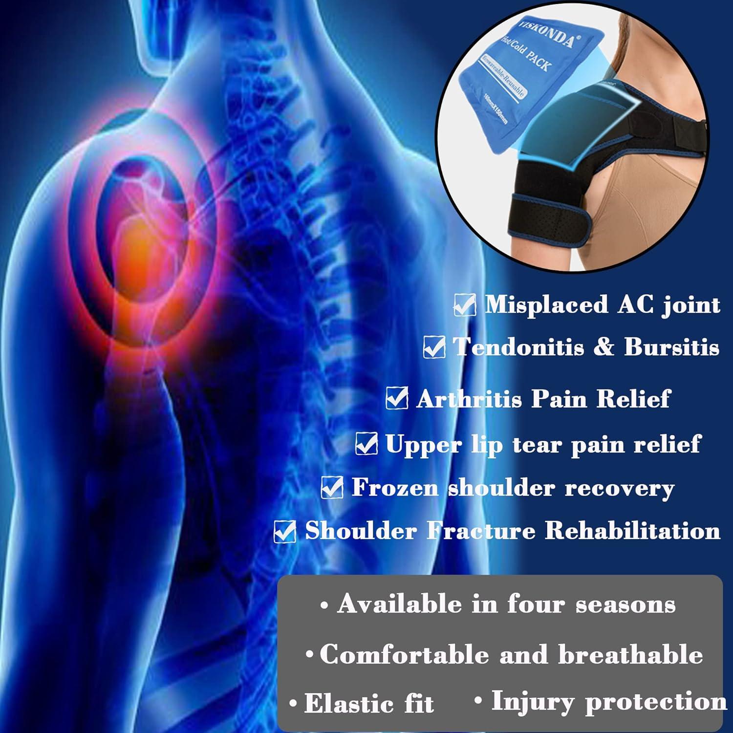 Soporte de Hombro VISKONDA Pequeño con Compresión y Gel