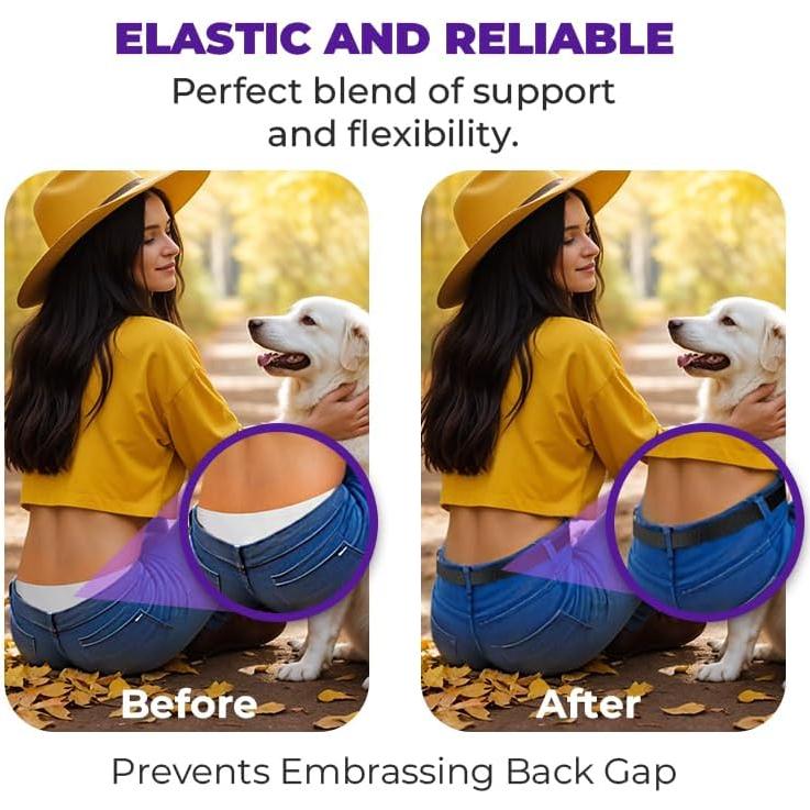 Cinturón Ajustable Estrecho Beltaway para Mujeres - 2.54 cm