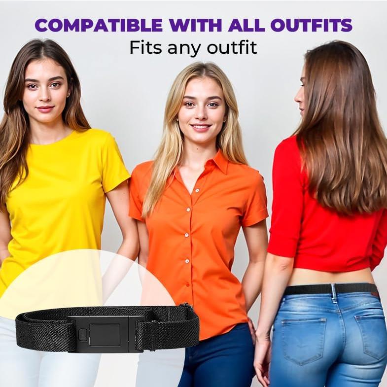 Cinturón Ajustable Estrecho Beltaway para Mujeres - 2.54 cm