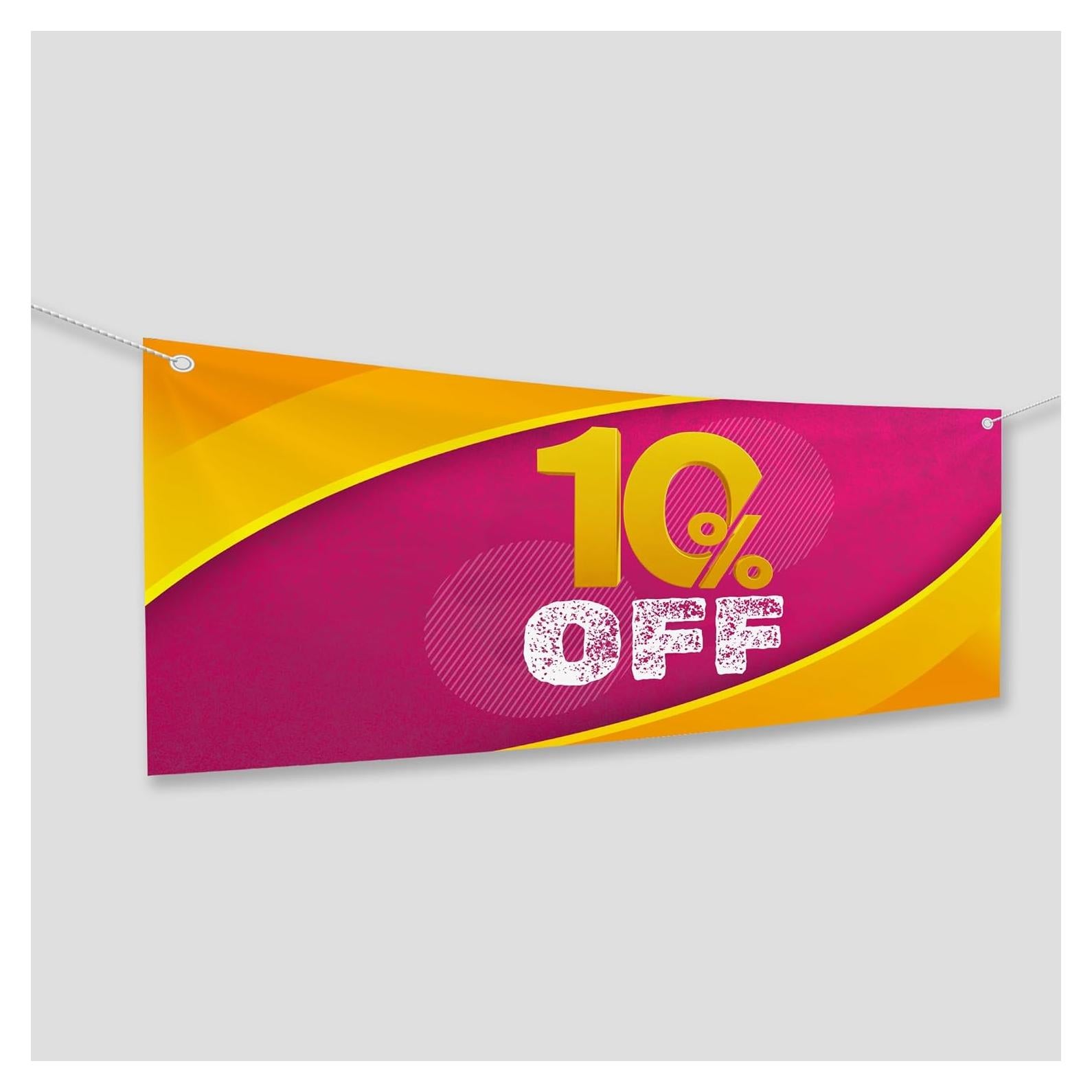 Banners Grandes de Poliéster BCB Print 1.22x0.61m 10% Descuento