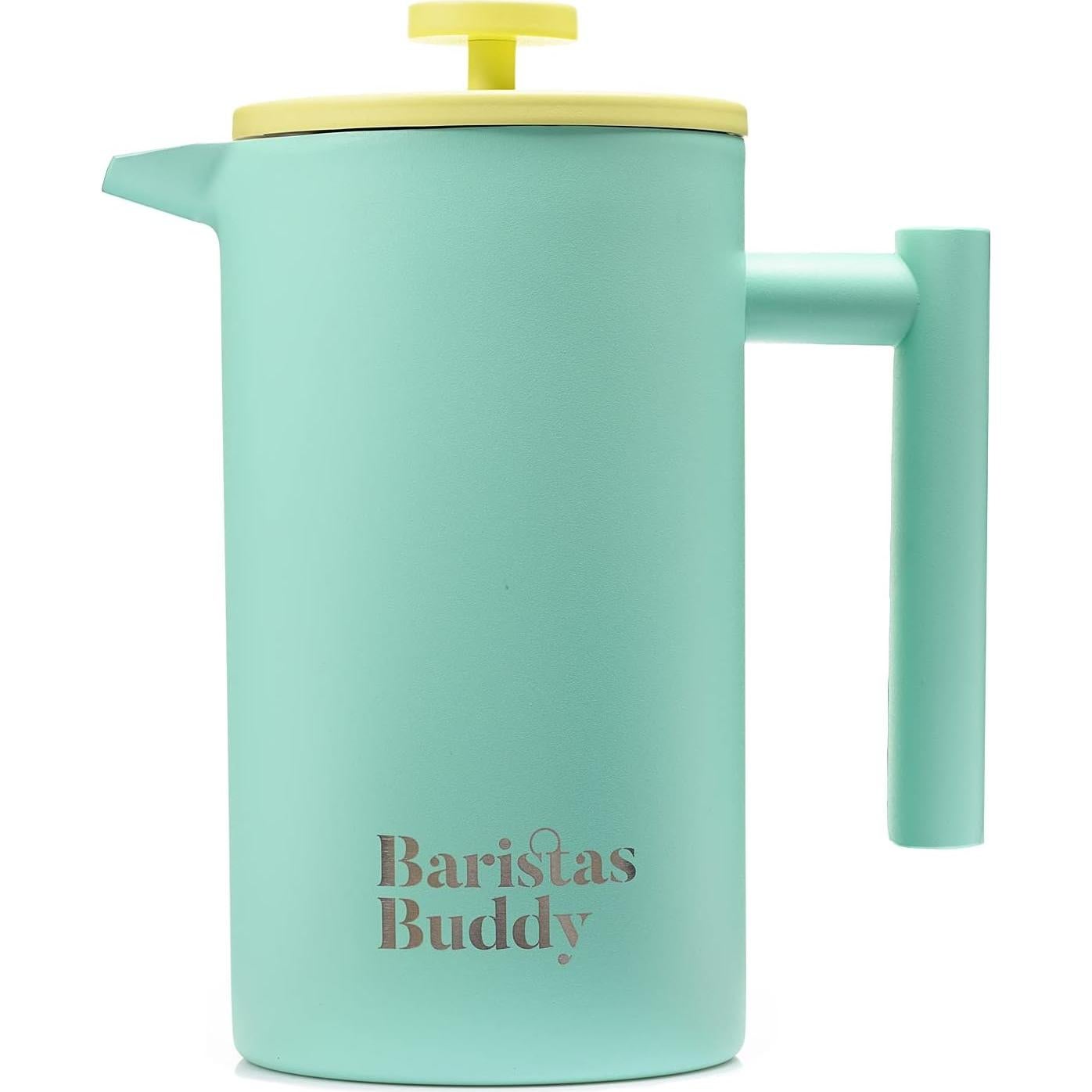 Cafetera Prensa Francesa BaristasBuddy Parisina 1L Azul