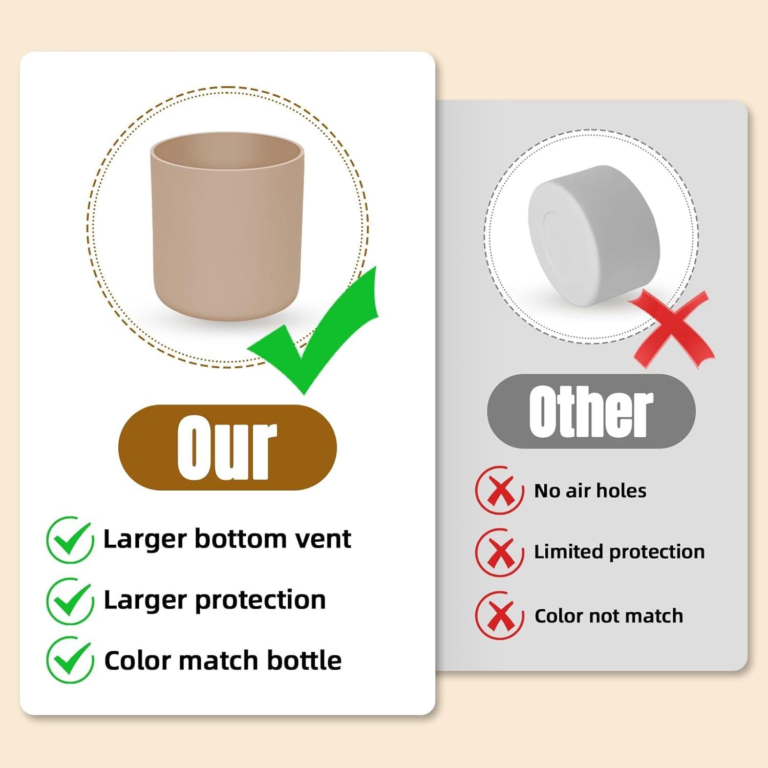 Funda de Silicona BKBY para Botellas Owala 30oz y 40oz