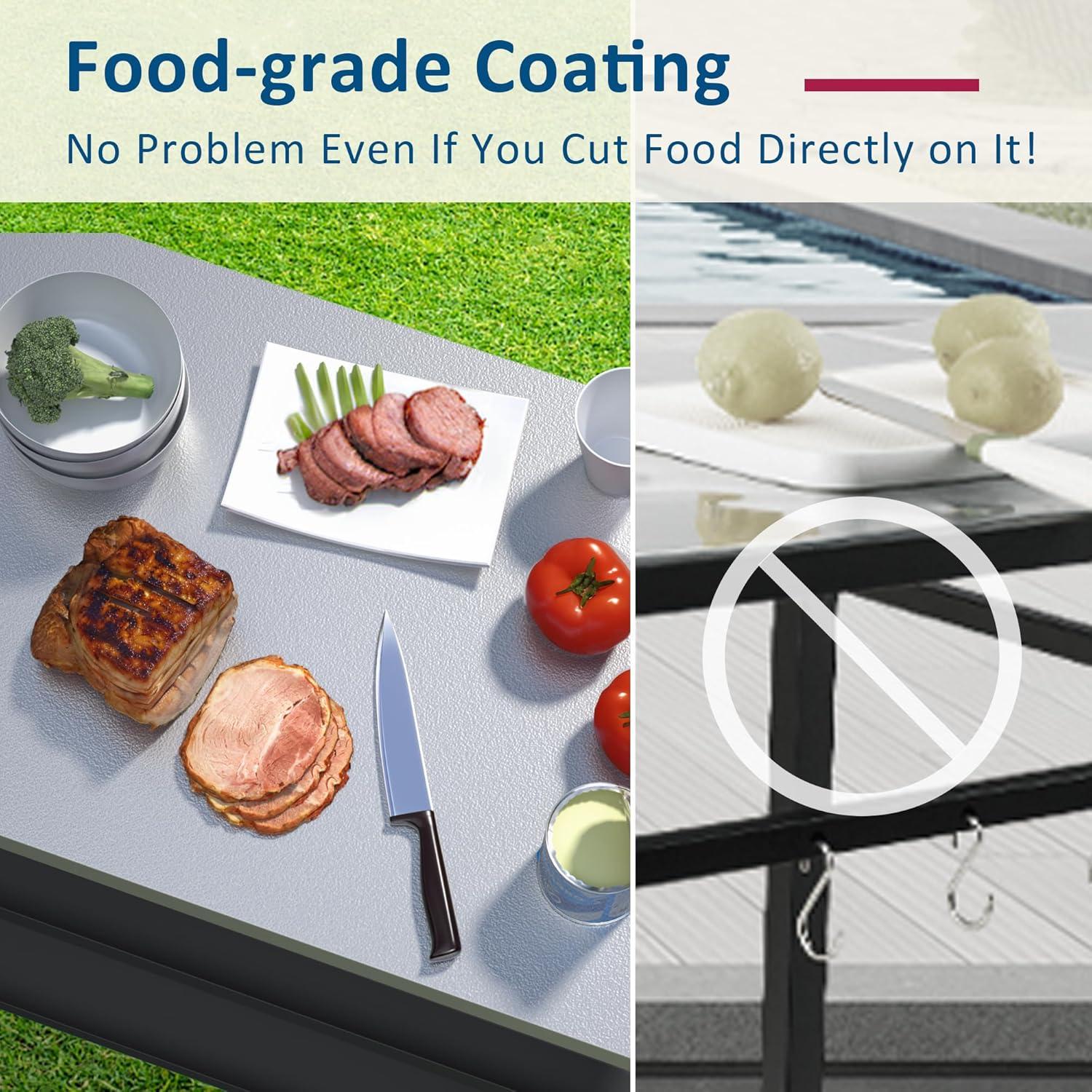 Carro de Parrilla TORVA 3 Niveles HDPE Resistente a Rayones