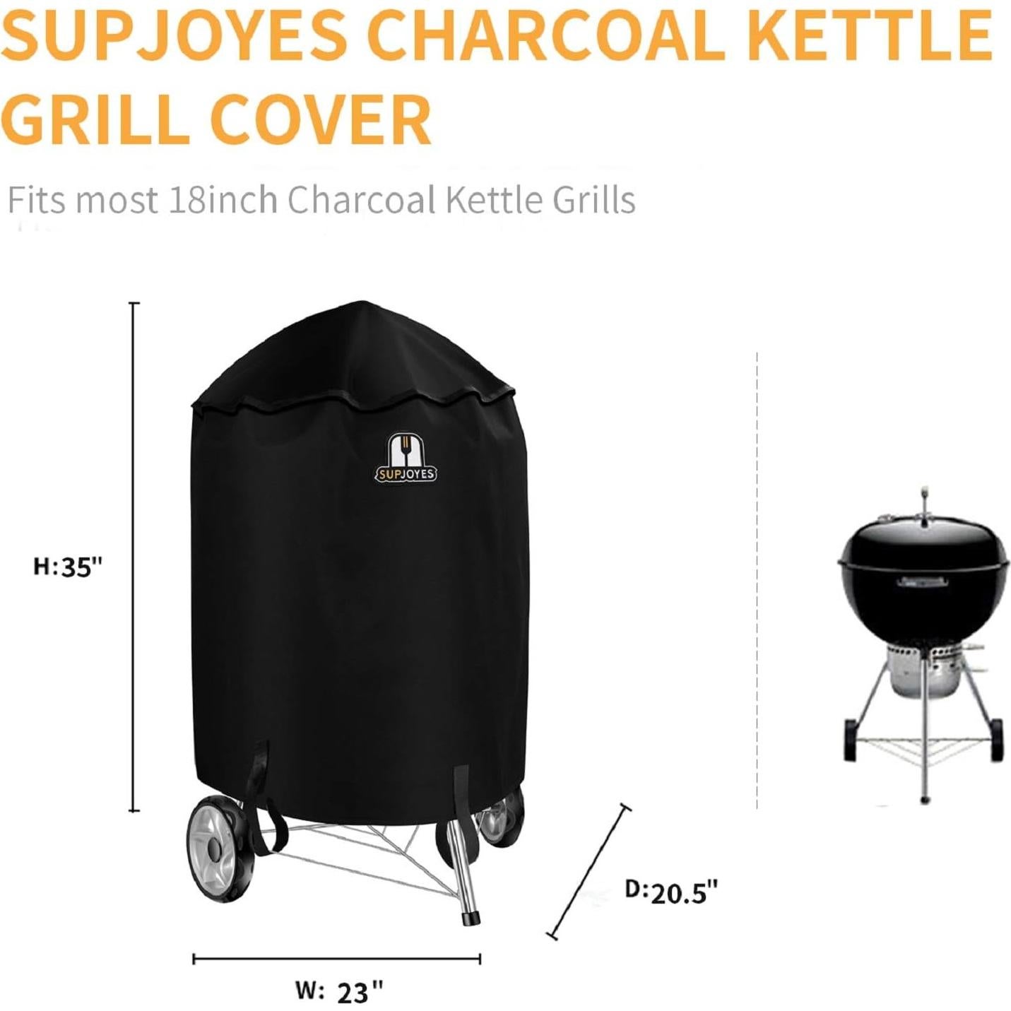 Funda para Parrilla Weber Kettle 58.4x52.1cm SUPJOYES