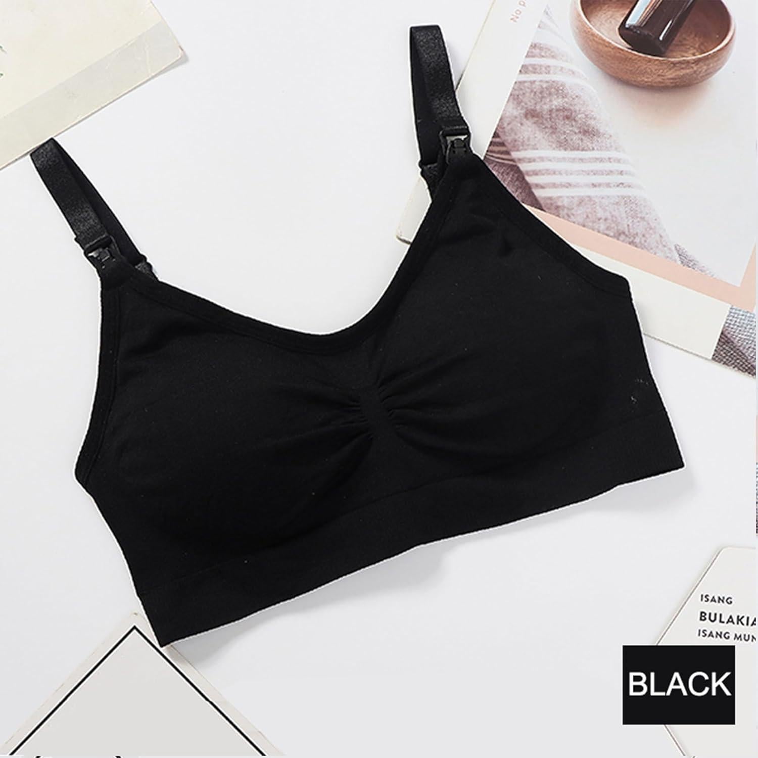 Pack 3 Sujetadores de Lactancia Sin Costuras - Ajustables