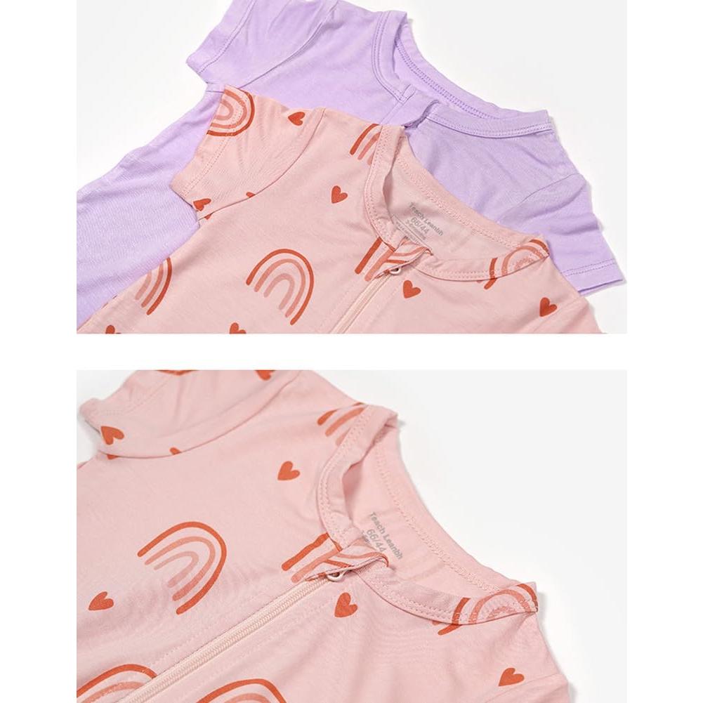 Pijamas de Viscosa de Bambú para Bebés 2 Piezas Verde Dinosaurio