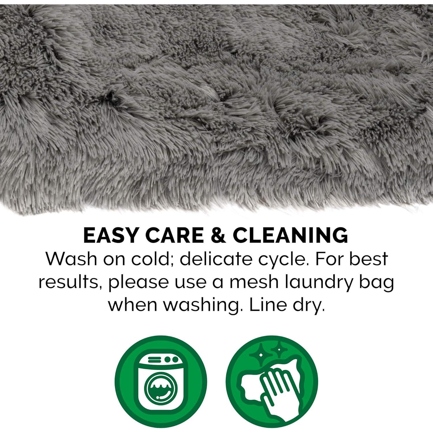 Cama Autocalentable Furhaven para Gatos Grande Gris 90x76cm