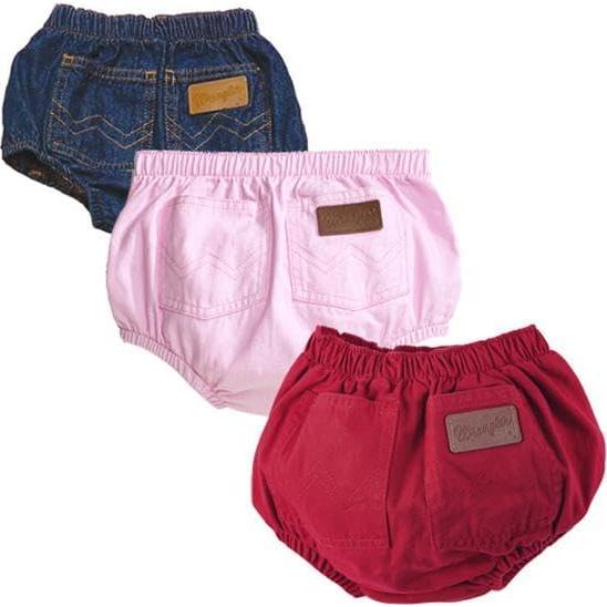 Jean Booty Up Wrangler para Infantes 3 Meses Índigo Lavado