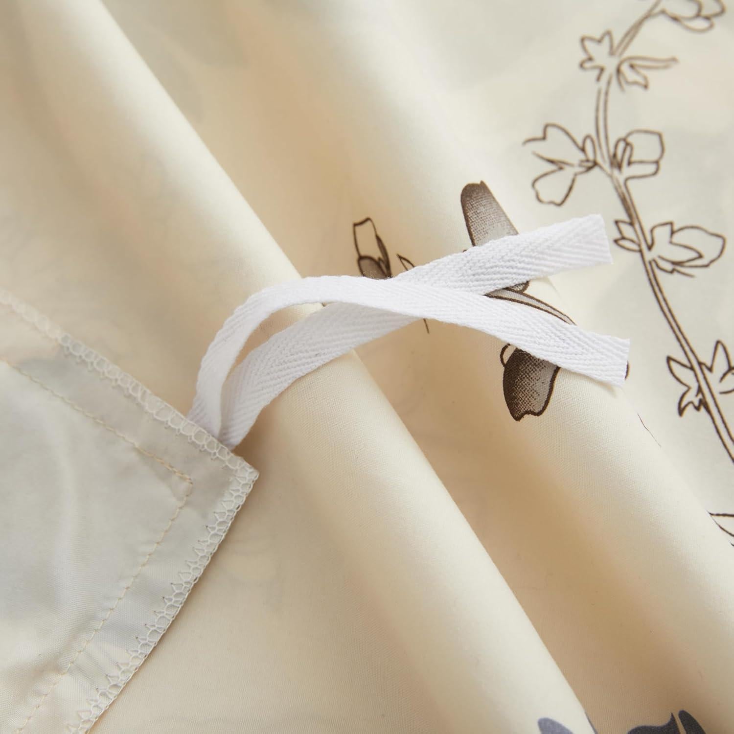 Conjunto de Ropa de Cama Individual Condecoración Marina Floral