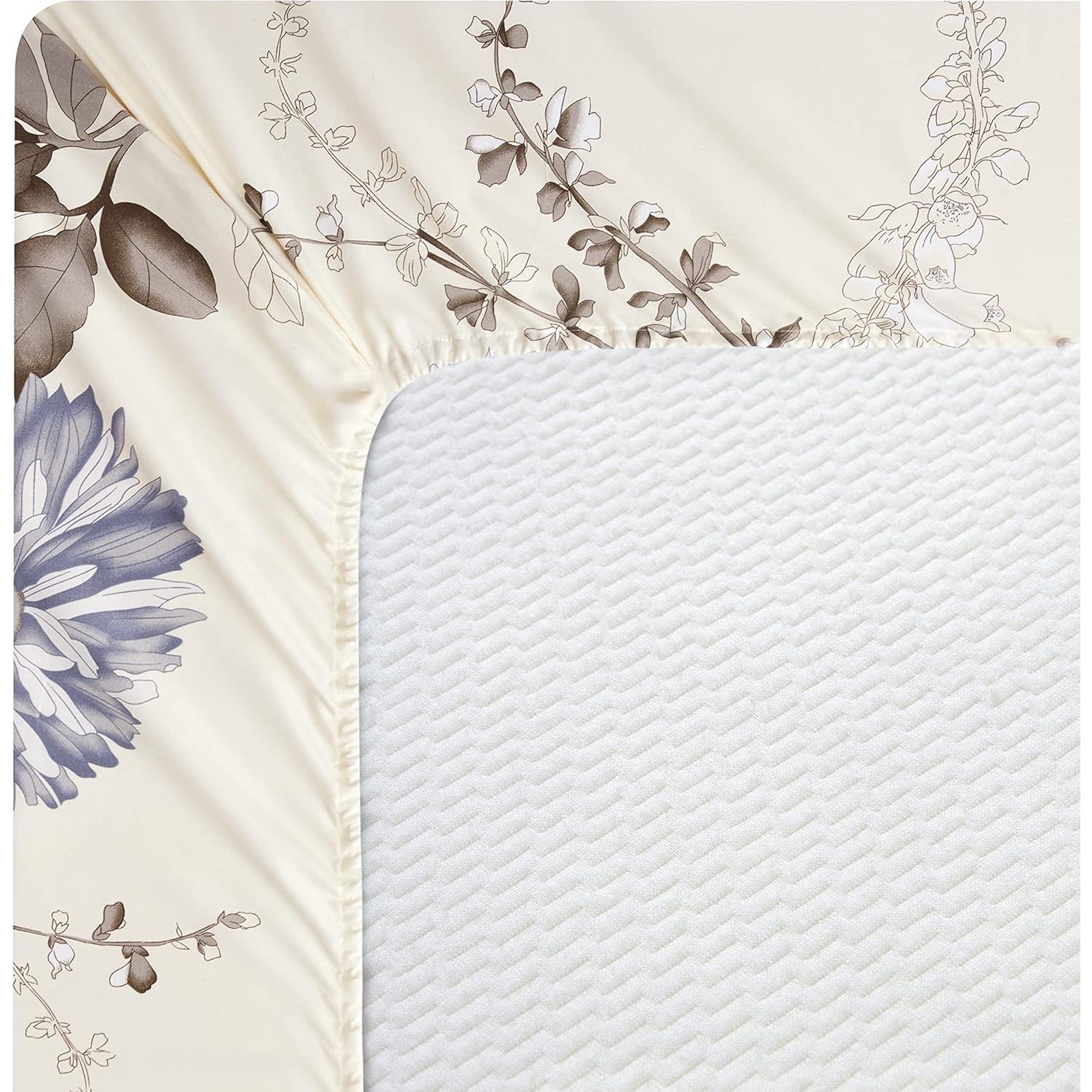 Conjunto de Ropa de Cama Individual Condecoración Marina Floral